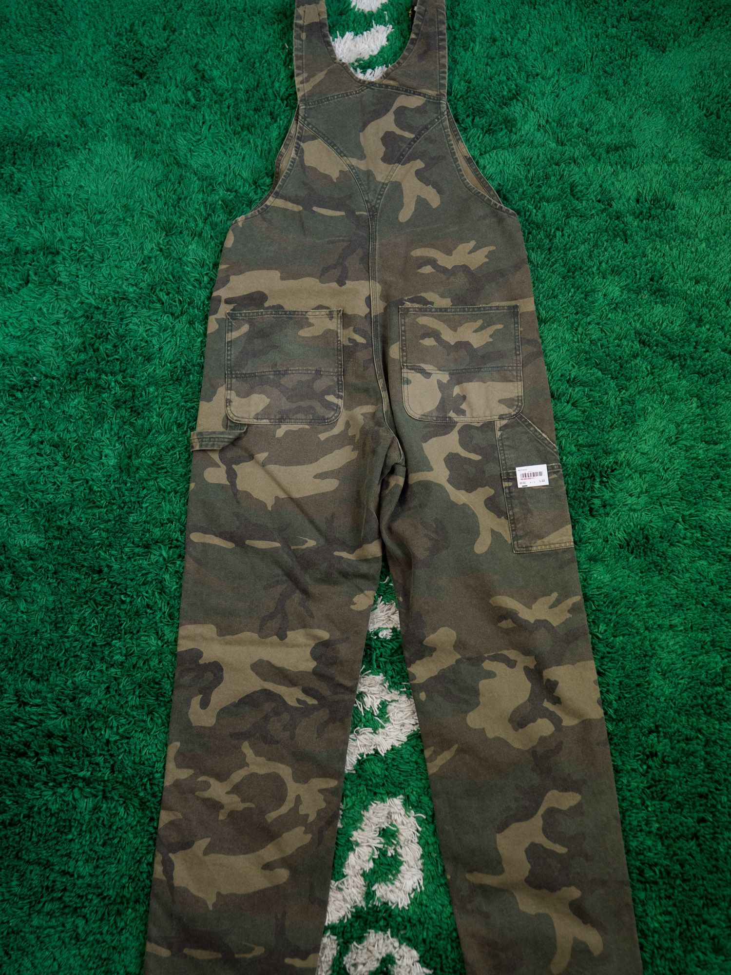 Carhartt × Carhartt Wip Carhartt WIP CARCHARTT BIB OVERALL WASHED Jumpsuit Workwear Size US 31 - 13 Thumbnail