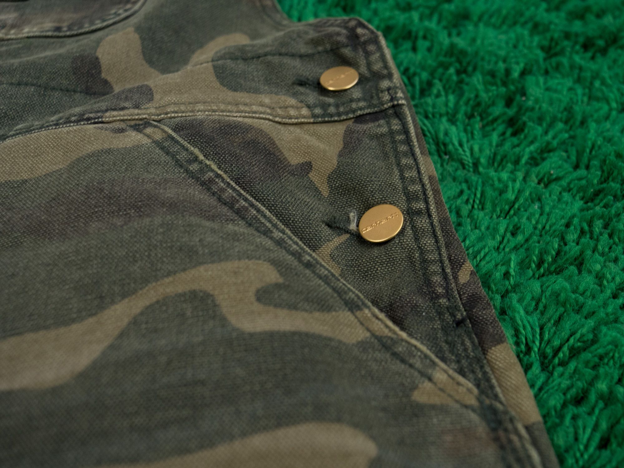 Carhartt × Carhartt Wip Carhartt WIP CARCHARTT BIB OVERALL WASHED Jumpsuit Workwear Size US 31 - 6 Thumbnail