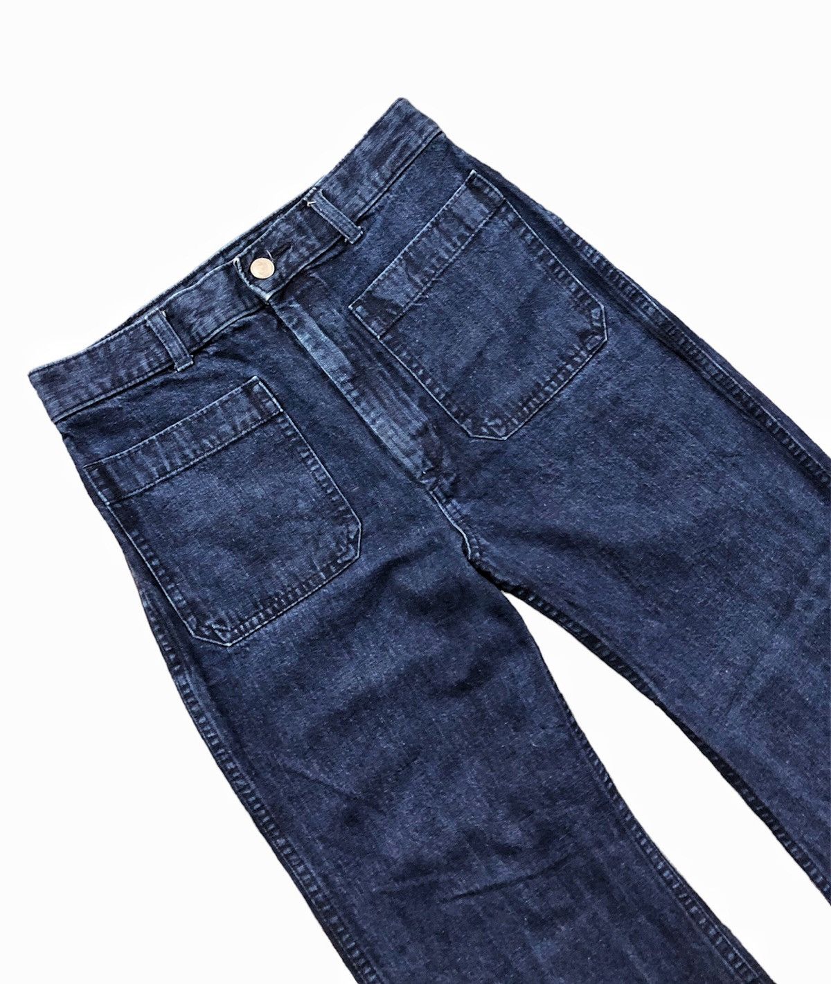 JW Anderson × Uniqlo 20SS - J.W Anderson x Uniqlo bell bottom front pocket jeans Size US 28 / EU 44 - 5 Thumbnail
