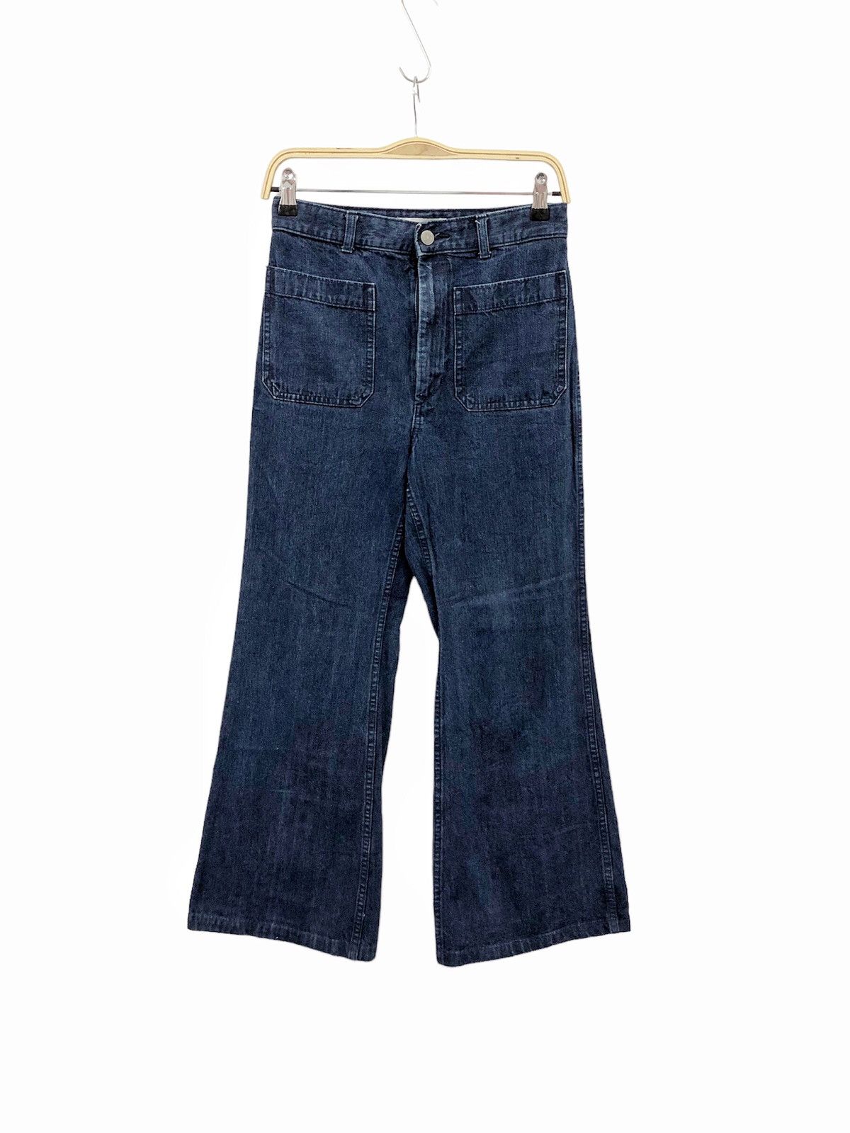 JW Anderson × Uniqlo 20SS - J.W Anderson x Uniqlo bell bottom front pocket jeans Size US 28 / EU 44 - 12 Thumbnail