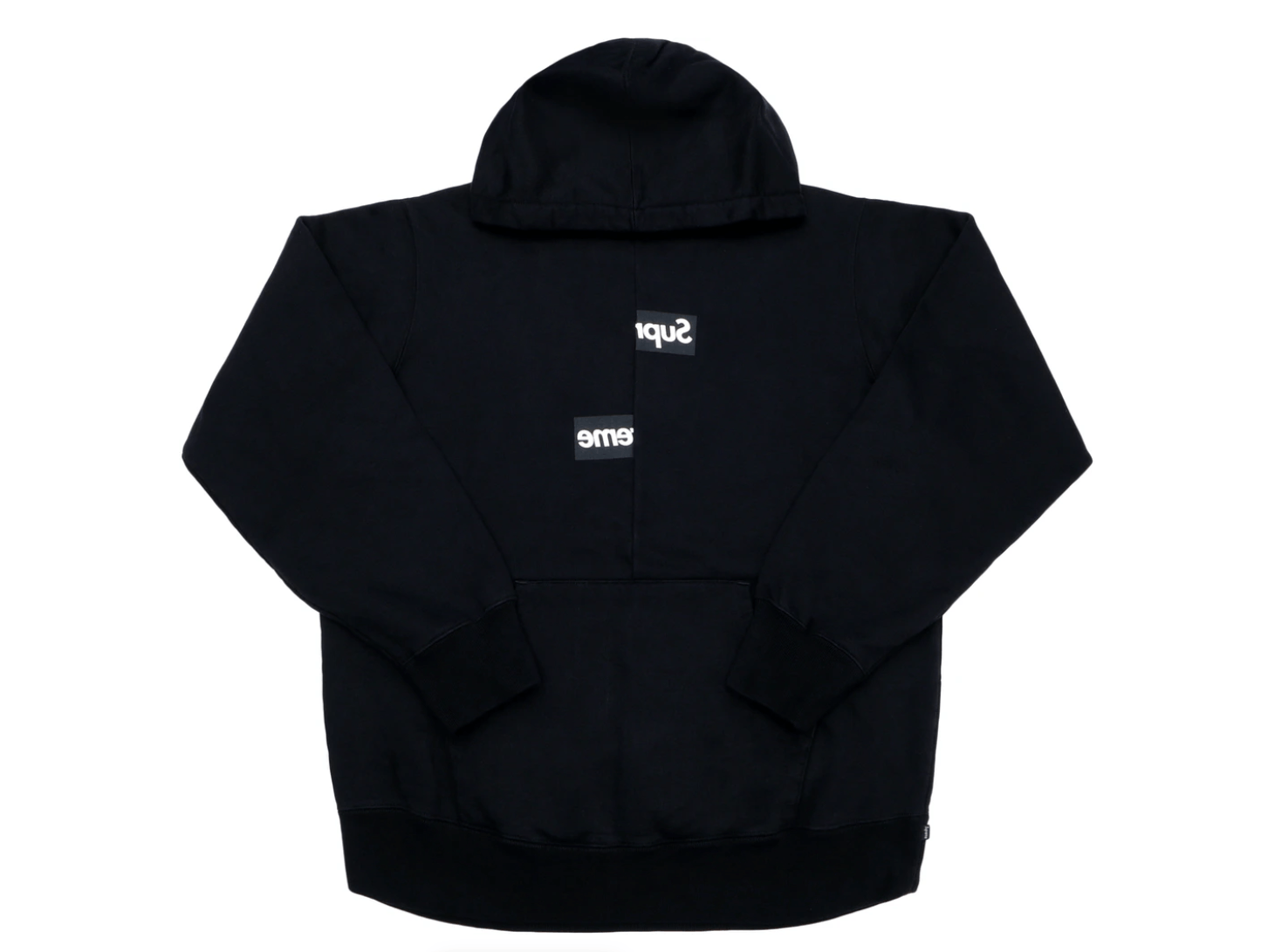 Comme des Garcons Split Logo Hoodie Size US XL / EU 56 / 4 - 1 Thumbnail
