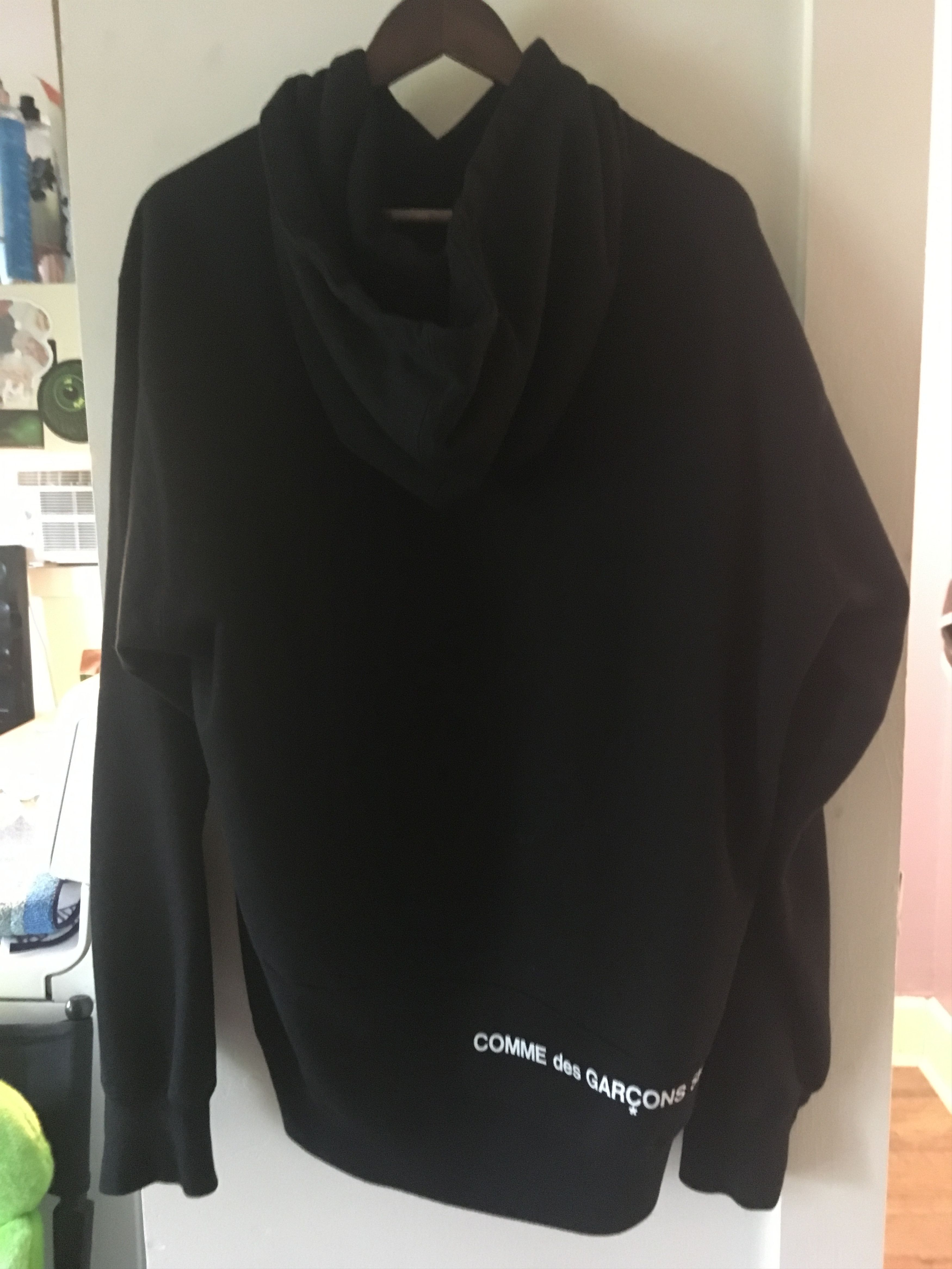 Comme des Garcons Split Logo Hoodie Size US XL / EU 56 / 4 - 6 Thumbnail