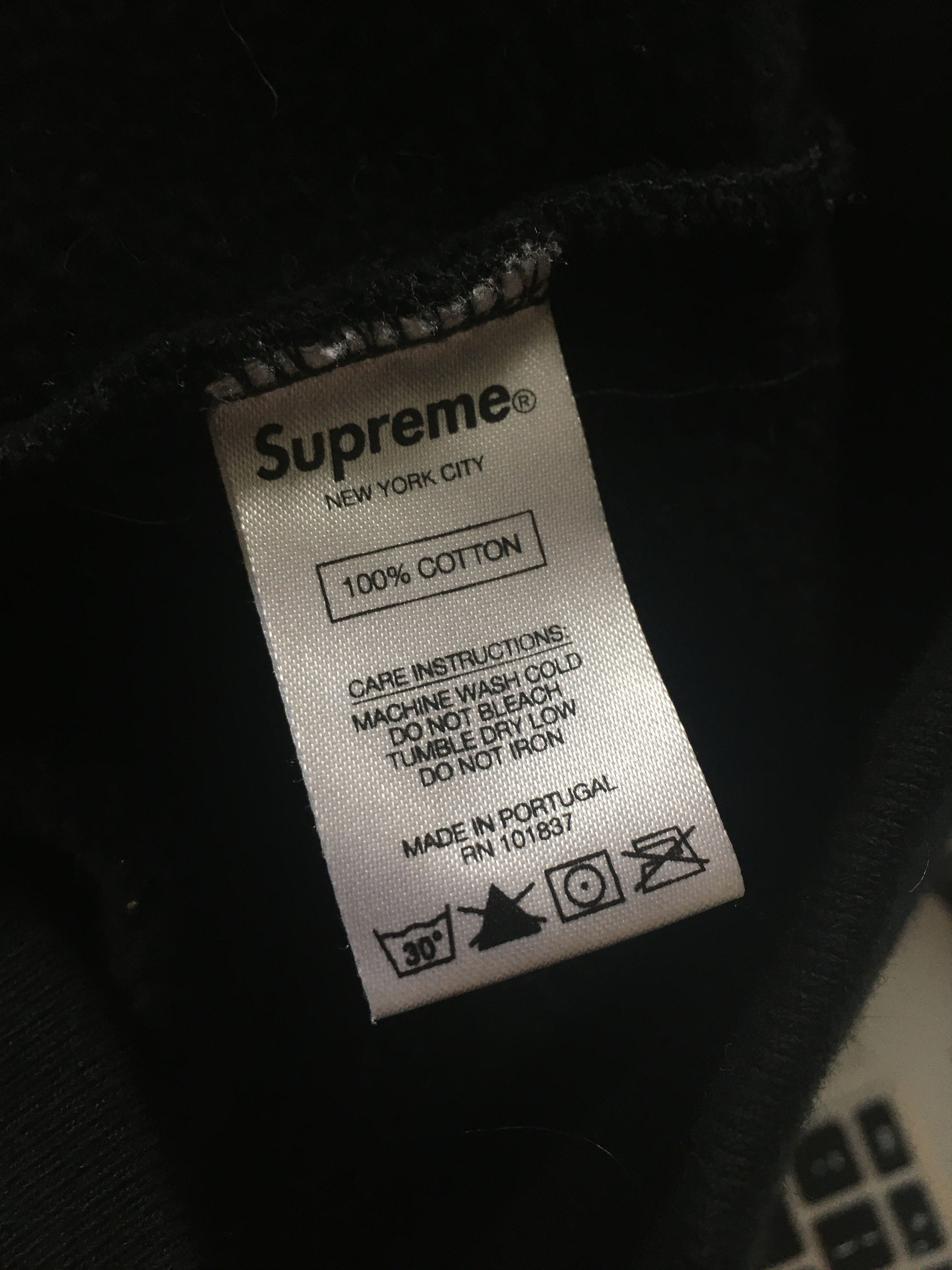 Comme des Garcons Split Logo Hoodie Size US XL / EU 56 / 4 - 8 Thumbnail