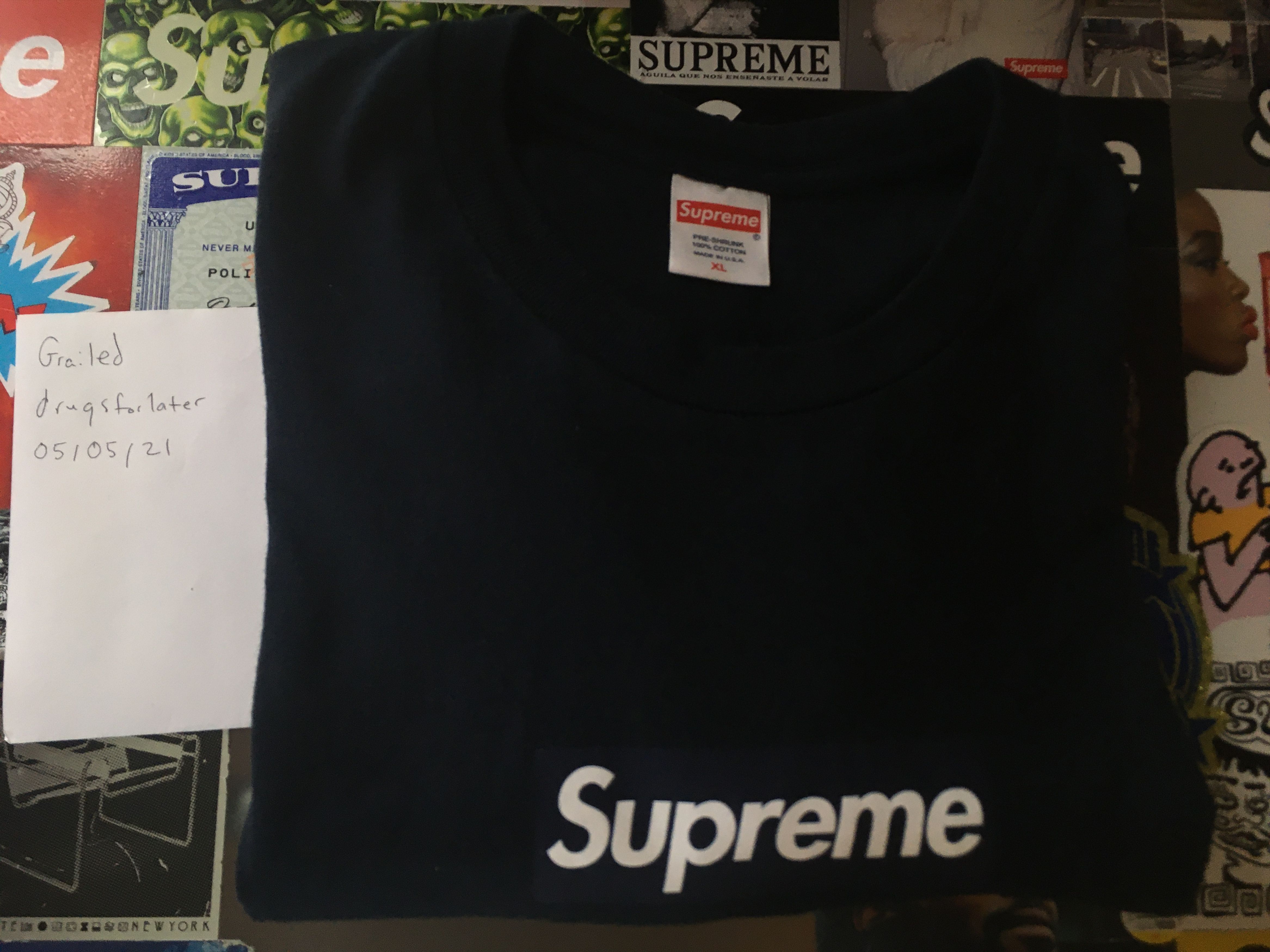 Supreme Box Logo Longsleeve Size US XL / EU 56 / 4 - 3 Thumbnail