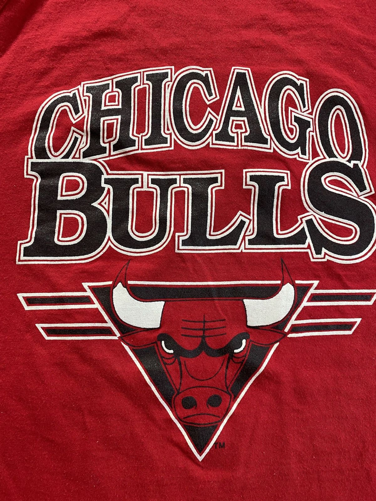 Logo 7 Vintage 90’s Chicago Bulls Logo 7 Single Stitch Tank Size US XL / EU 56 / 4 - 2 Thumbnail