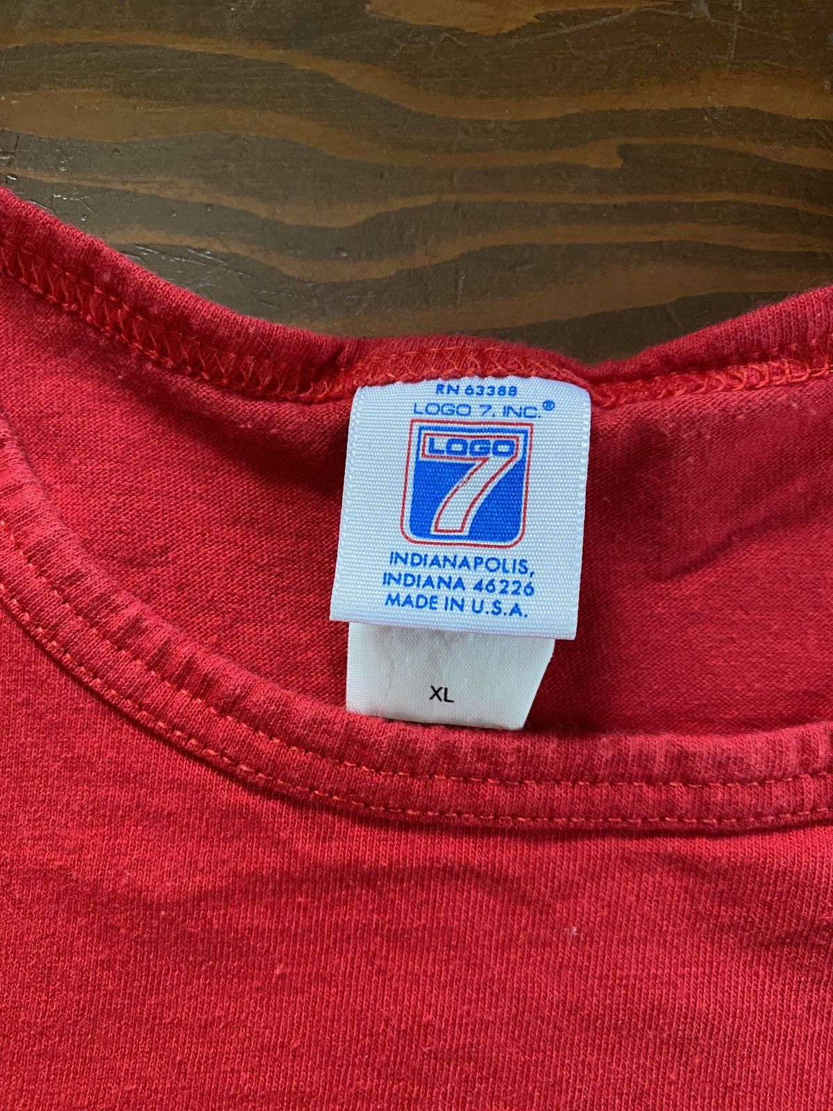 Logo 7 Vintage 90’s Chicago Bulls Logo 7 Single Stitch Tank Size US XL / EU 56 / 4 - 4 Thumbnail