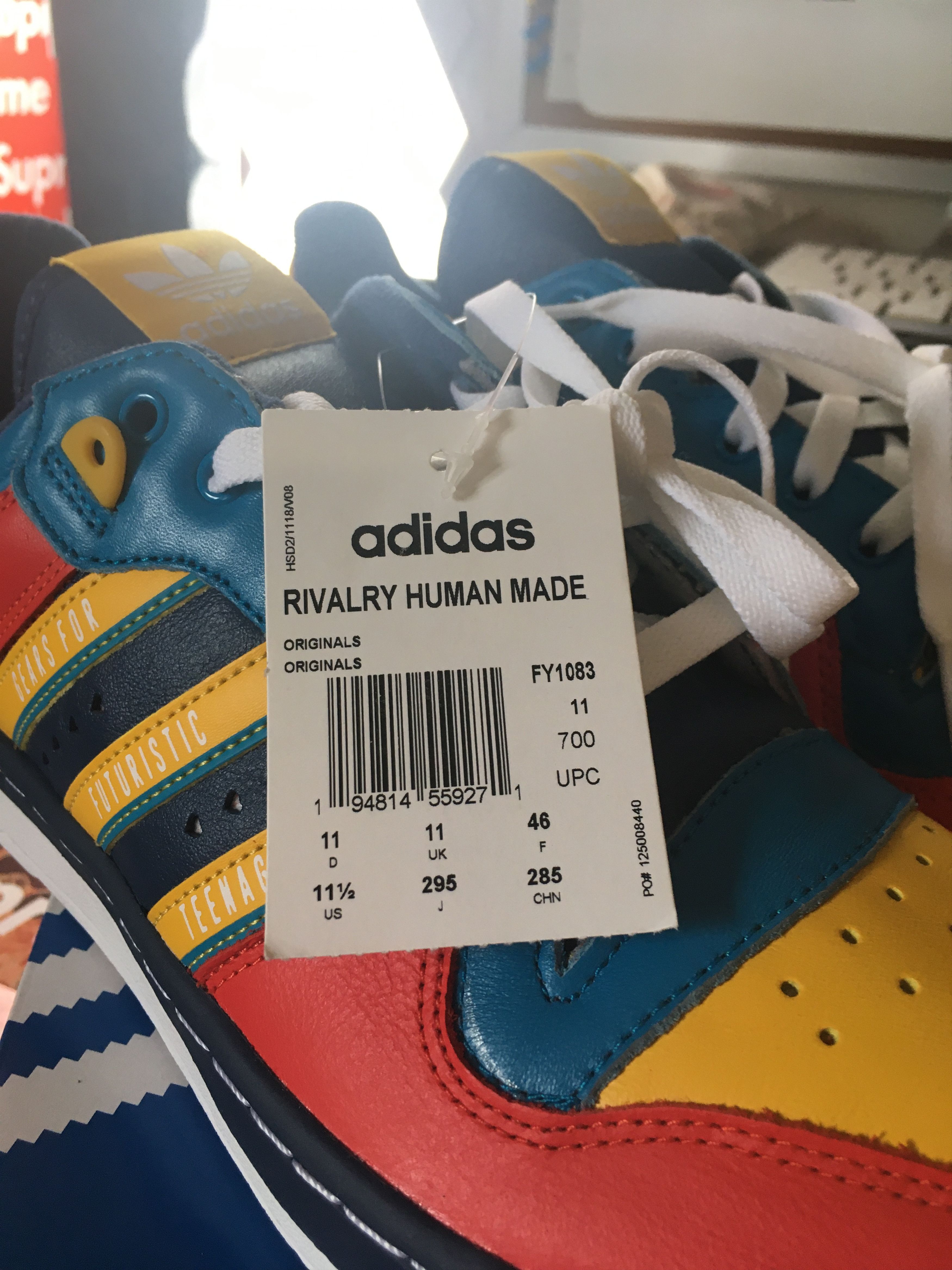 Adidas × Human Made Rivalry Human Made Size US 11.5 / EU 44-45 - 5 Thumbnail