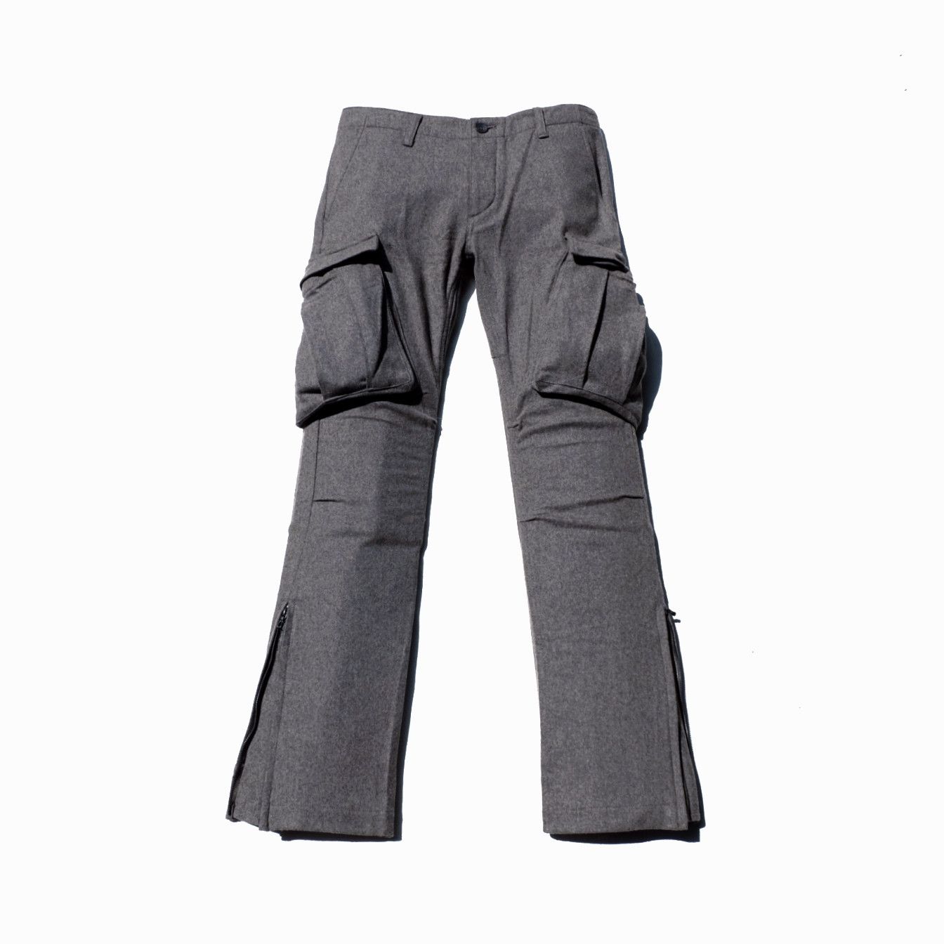 Japanese Brand × PPFM × Tete Homme OURET.JP wool cargo pants Size US 31 - 1 Thumbnail