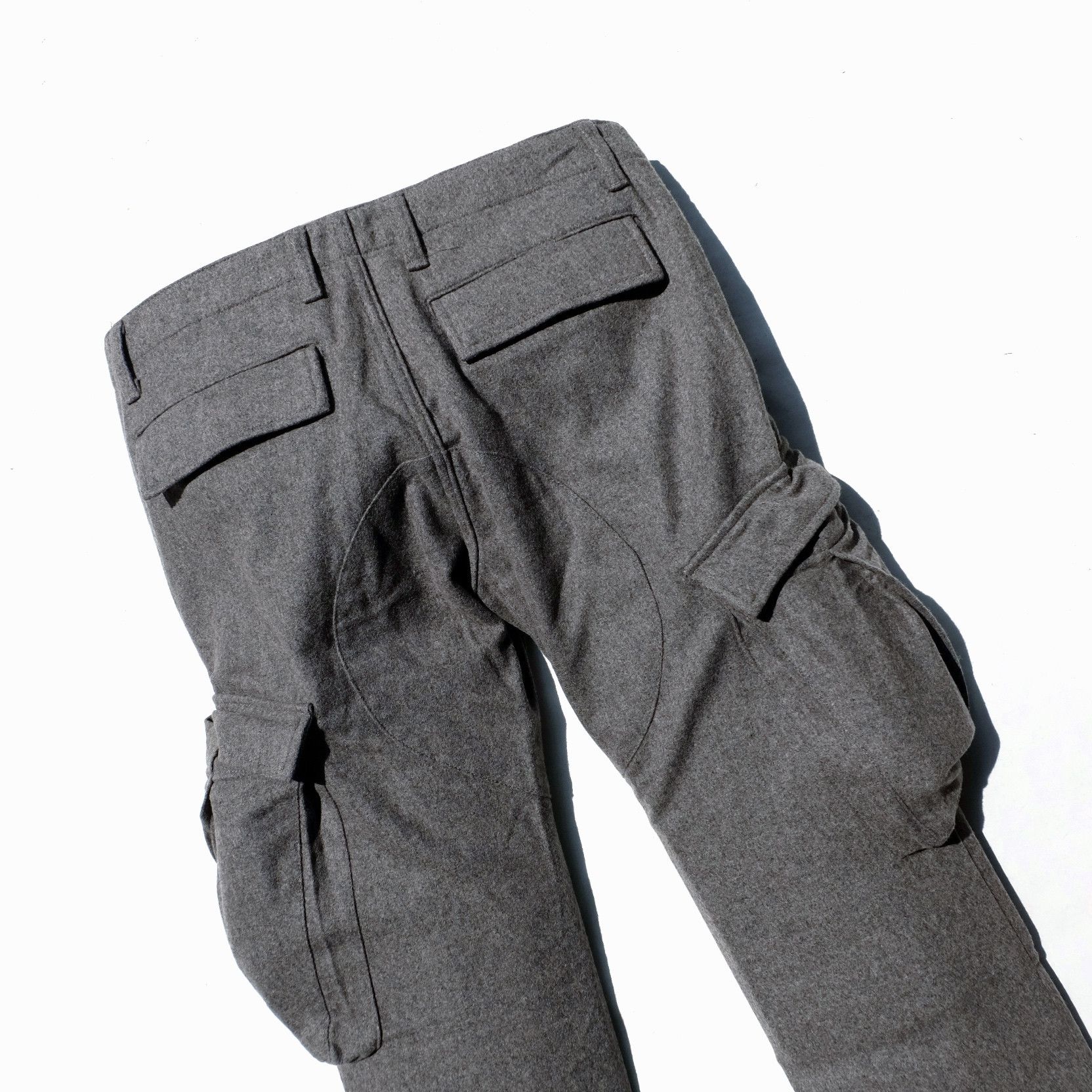 Japanese Brand × PPFM × Tete Homme OURET.JP wool cargo pants Size US 31 - 3 Thumbnail