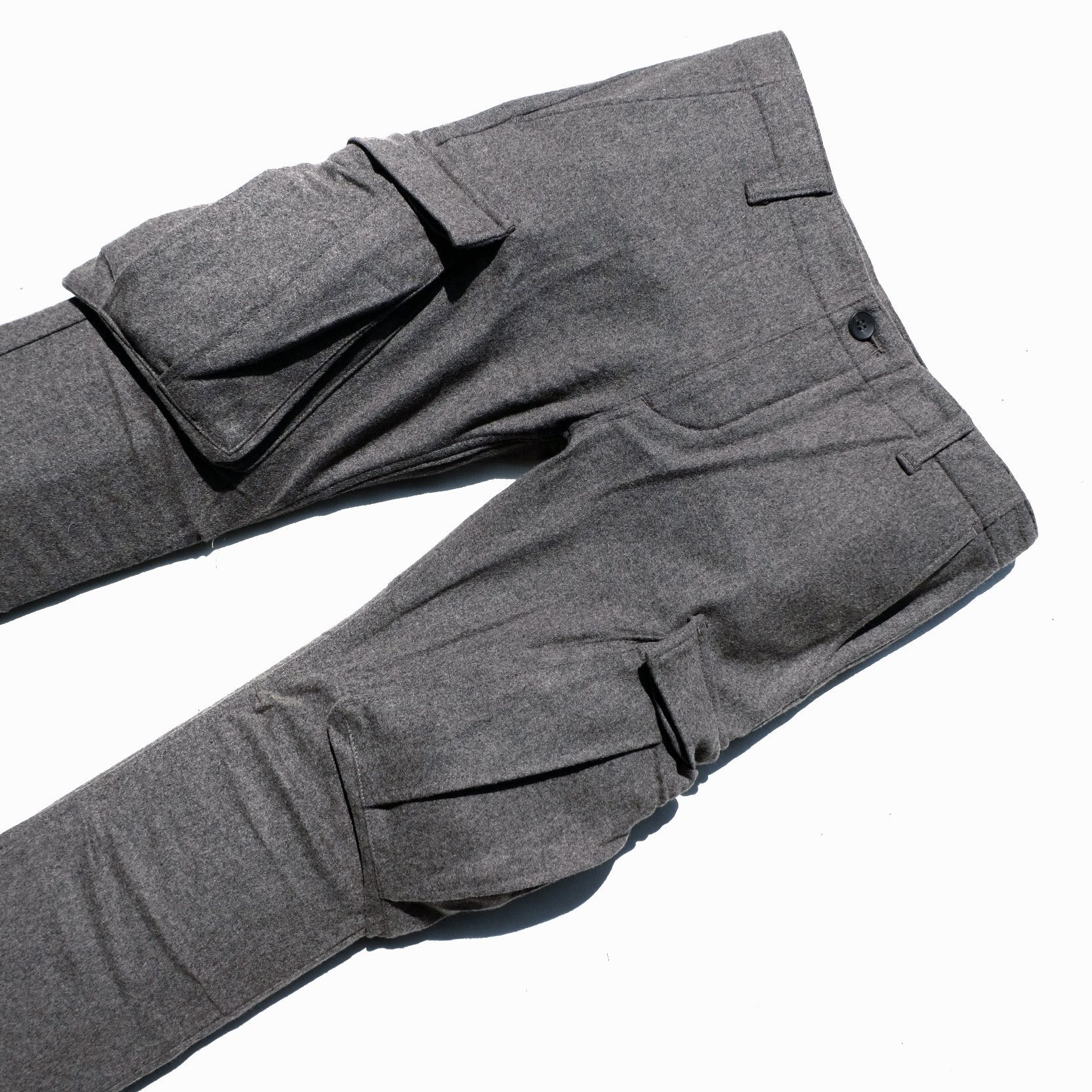 Japanese Brand × PPFM × Tete Homme OURET.JP wool cargo pants Size US 31 - 4 Thumbnail