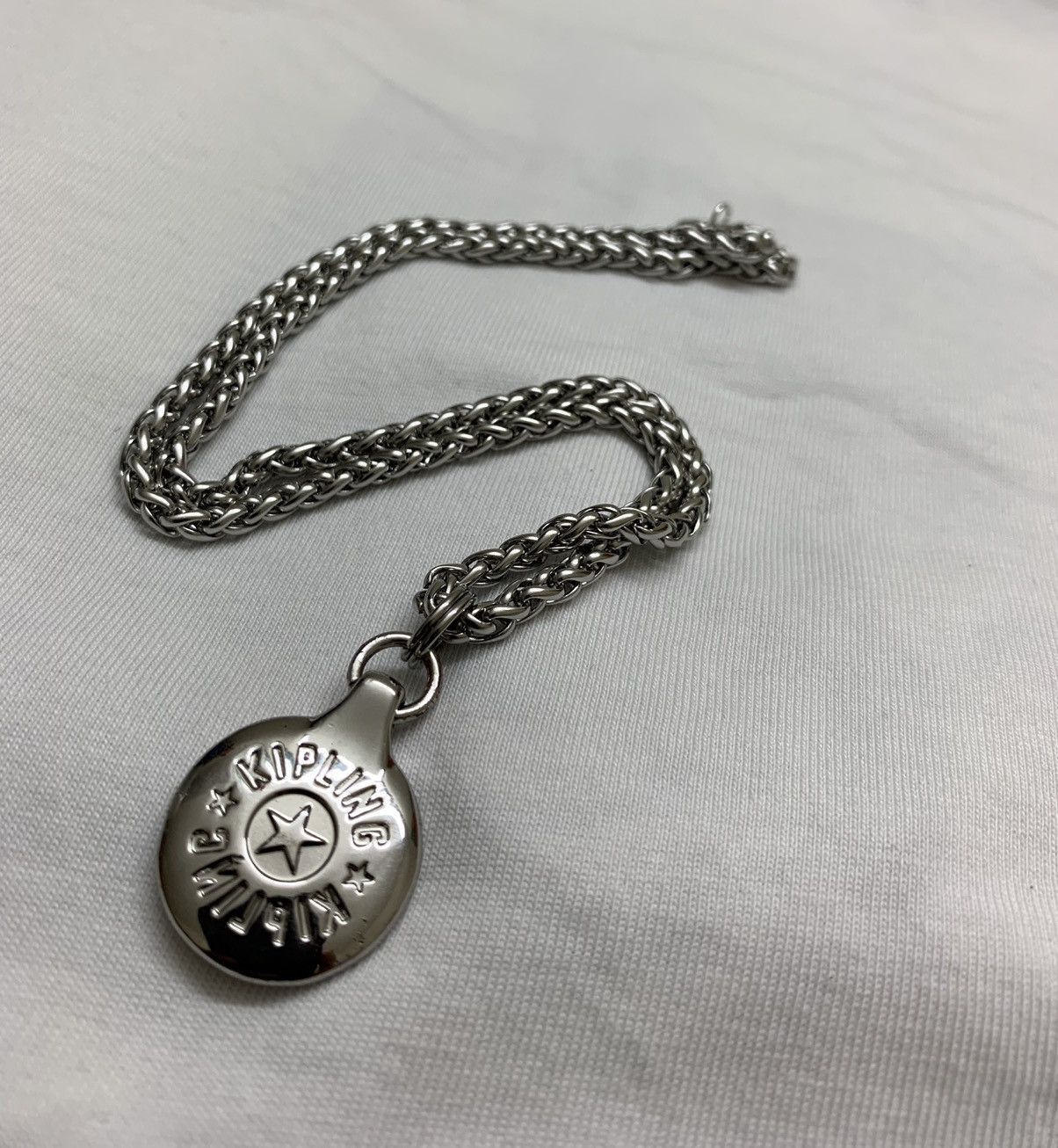 Japanese Brand Vintage Kipling Pendant Repurposed Necklace Chain Size ONE SIZE - 2 Thumbnail