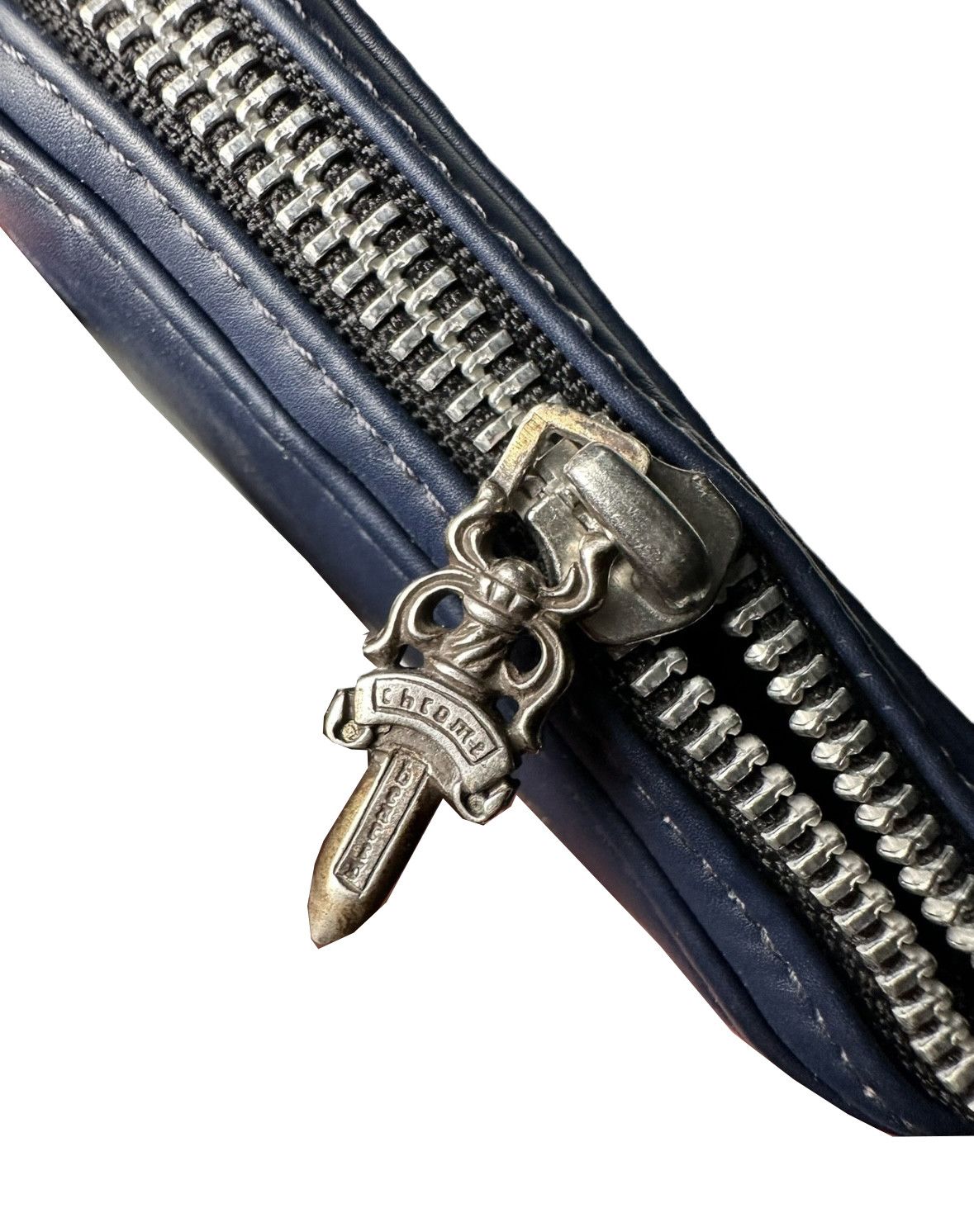 Chrome Hearts CHROME HEARTS CEMETERY CROSS LEATHER WALLET Size ONE SIZE - 4 Thumbnail