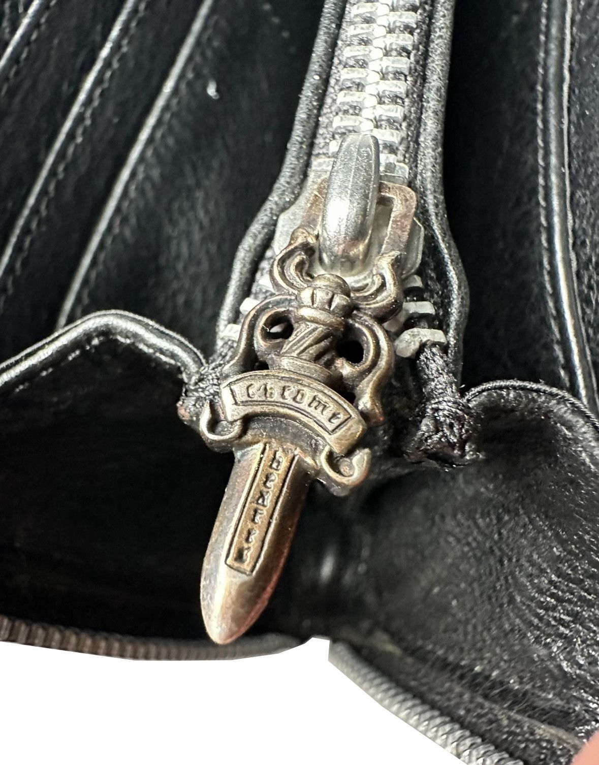 Chrome Hearts CHROME HEARTS CEMETERY CROSS LEATHER WALLET Size ONE SIZE - 6 Thumbnail