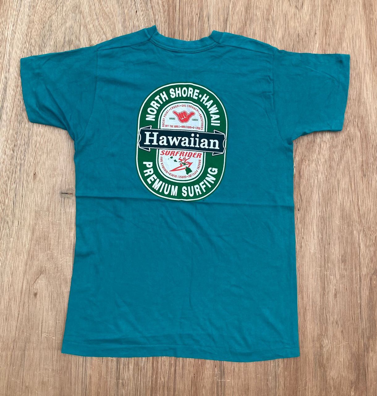 Fruit Of The Loom × Vintage Vintage Tee D - 24 Hawaiian Size US M / EU 48-50 / 2 - 1 Thumbnail