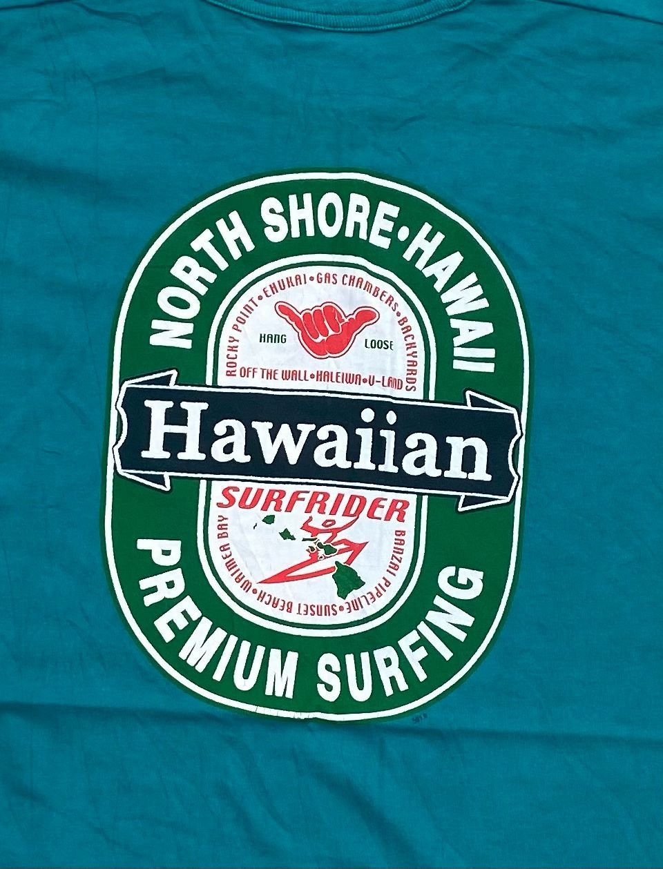 Fruit Of The Loom × Vintage Vintage Tee D - 24 Hawaiian Size US M / EU 48-50 / 2 - 2 Thumbnail
