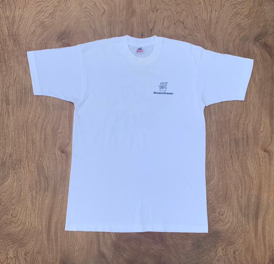 Fruit Of The Loom × Vintage vintage tee Robocard A31 Size US L / EU 52-54 / 3 - 3 Thumbnail