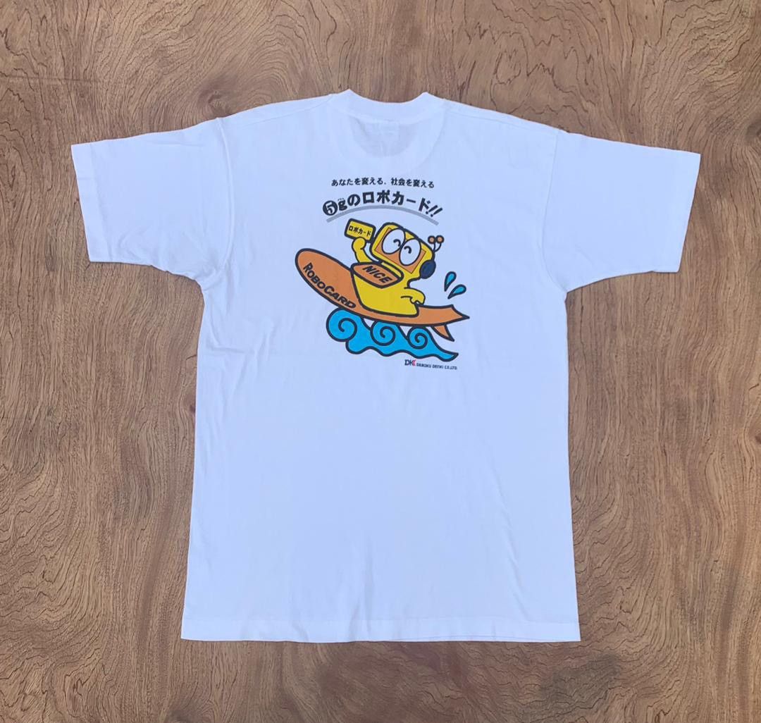 Fruit Of The Loom × Vintage vintage tee Robocard A31 Size US L / EU 52-54 / 3 - 1 Thumbnail