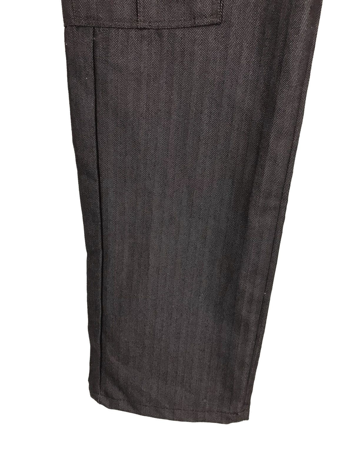 semanticdesign SEMANTIC DESIGN Dark Brown Hbt Multi Pocket Tactical Pants Size US 31 - 3 Thumbnail
