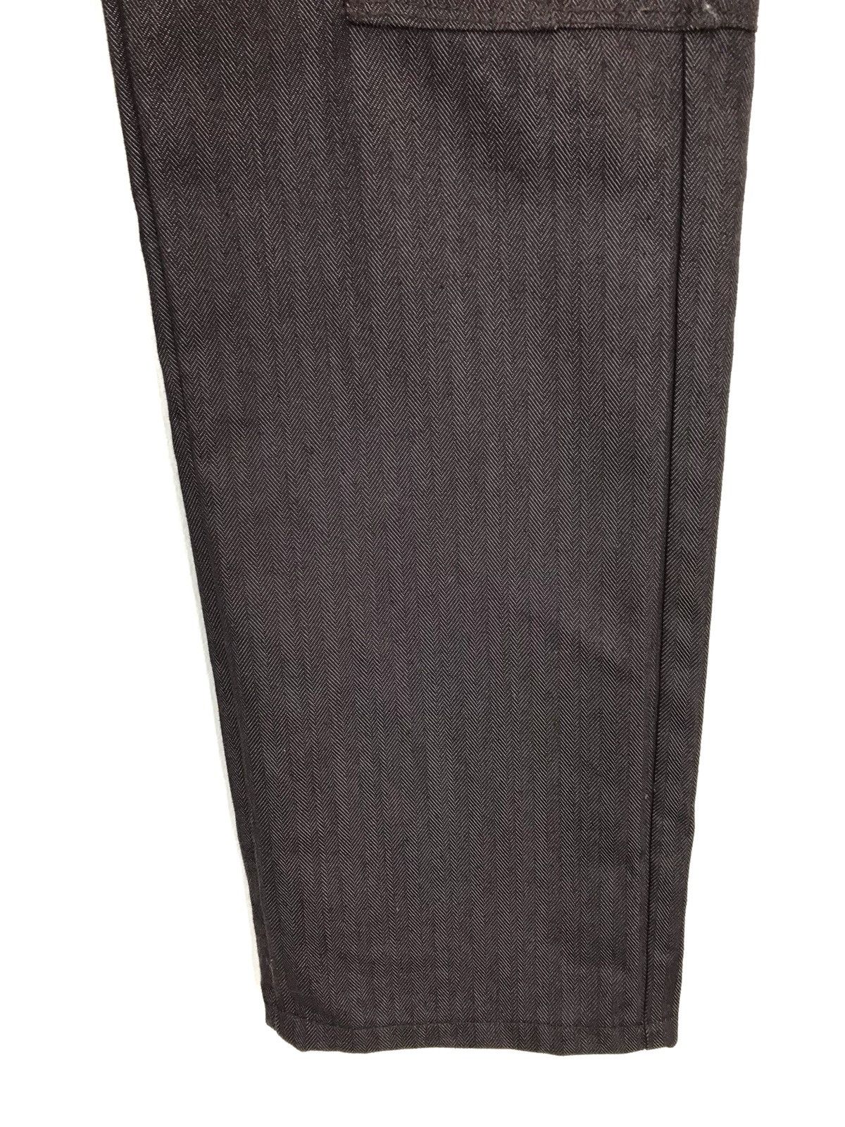 semanticdesign SEMANTIC DESIGN Dark Brown Hbt Multi Pocket Tactical Pants Size US 31 - 4 Thumbnail