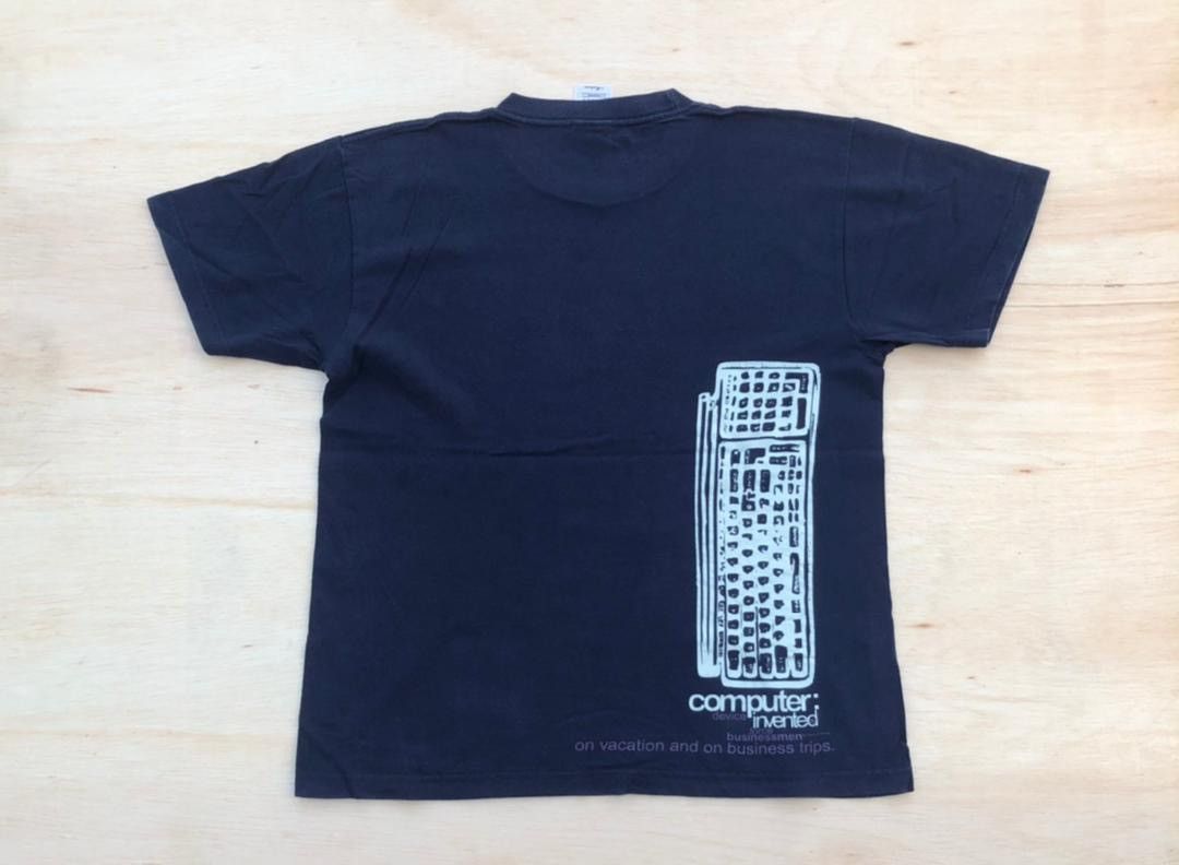 Fruit Of The Loom × Vintage Vintage Tee Computer Invented ( A 18 ) Size US M / EU 48-50 / 2 - 3 Thumbnail