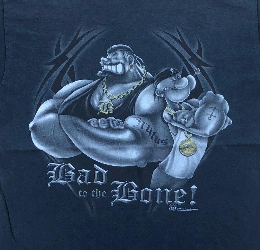 Fruit Of The Loom × Vintage vintage tee Popeye ( A 22 ) Size US L / EU 52-54 / 3 - 2 Thumbnail