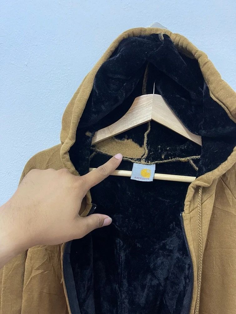 Carhartt × Japanese Brand × Vintage Vintage Carhartt Zip Up Hoodie Size US L / EU 52-54 / 3 - 5 Thumbnail