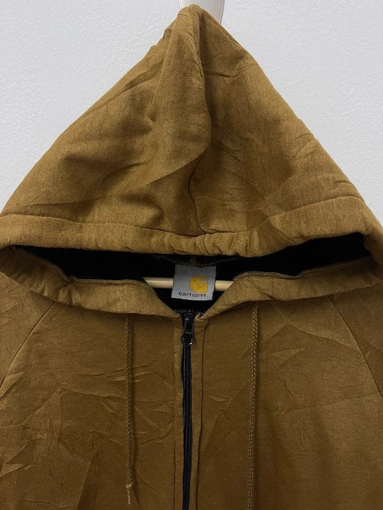 Carhartt × Japanese Brand × Vintage Vintage Carhartt Zip Up Hoodie Size US L / EU 52-54 / 3 - 3 Thumbnail