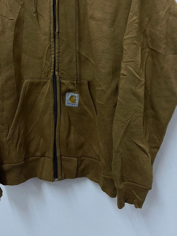 Carhartt × Japanese Brand × Vintage Vintage Carhartt Zip Up Hoodie Size US L / EU 52-54 / 3 - 2 Thumbnail