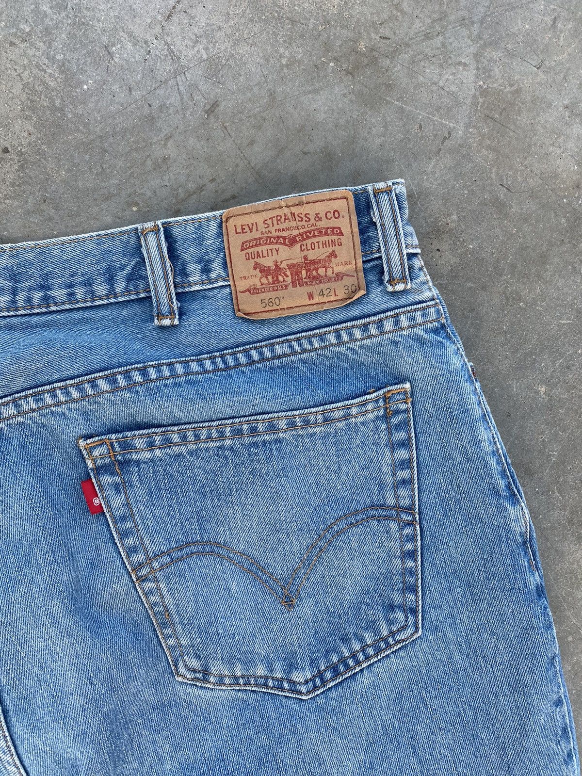 Asspizza Asspizza 2021 Tour Spray Paint Denim Jeans Sz. 42 🥣 Father Size US 42 / EU 58 - 5 Thumbnail