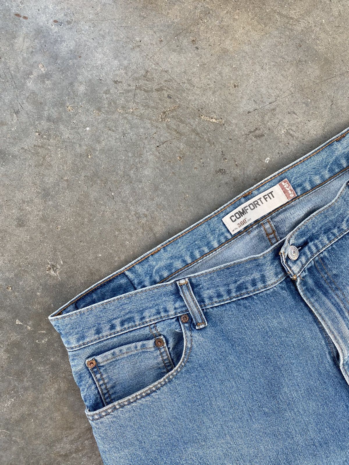 Asspizza Asspizza 2021 Tour Spray Paint Denim Jeans Sz. 42 🥣 Father Size US 42 / EU 58 - 3 Thumbnail