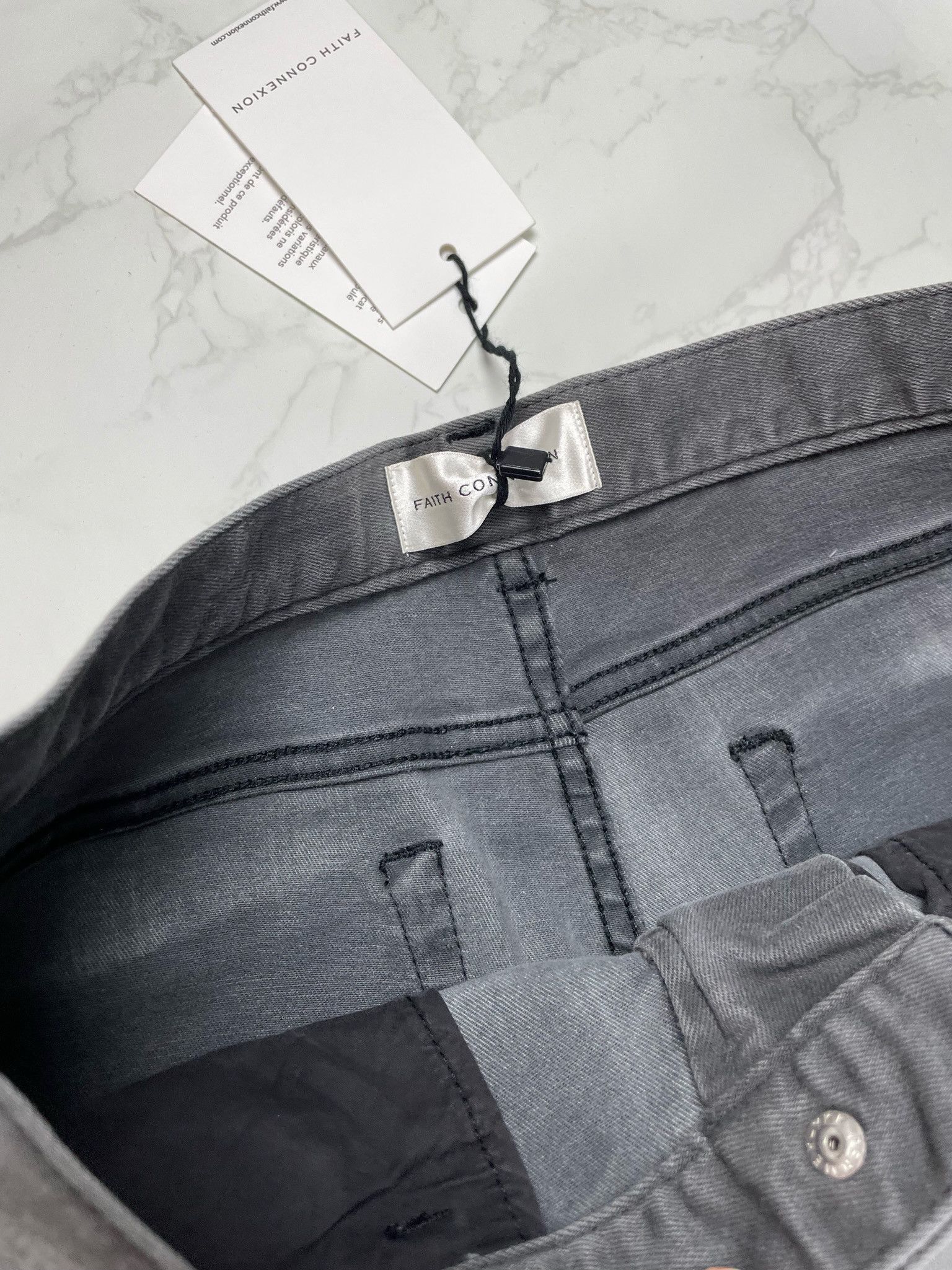Faith Connexion 🔥85% OFF🔥 [SALE] Faith Connexion Bleach Destroyed Jeans Size US 28 / EU 44 - 8 Thumbnail