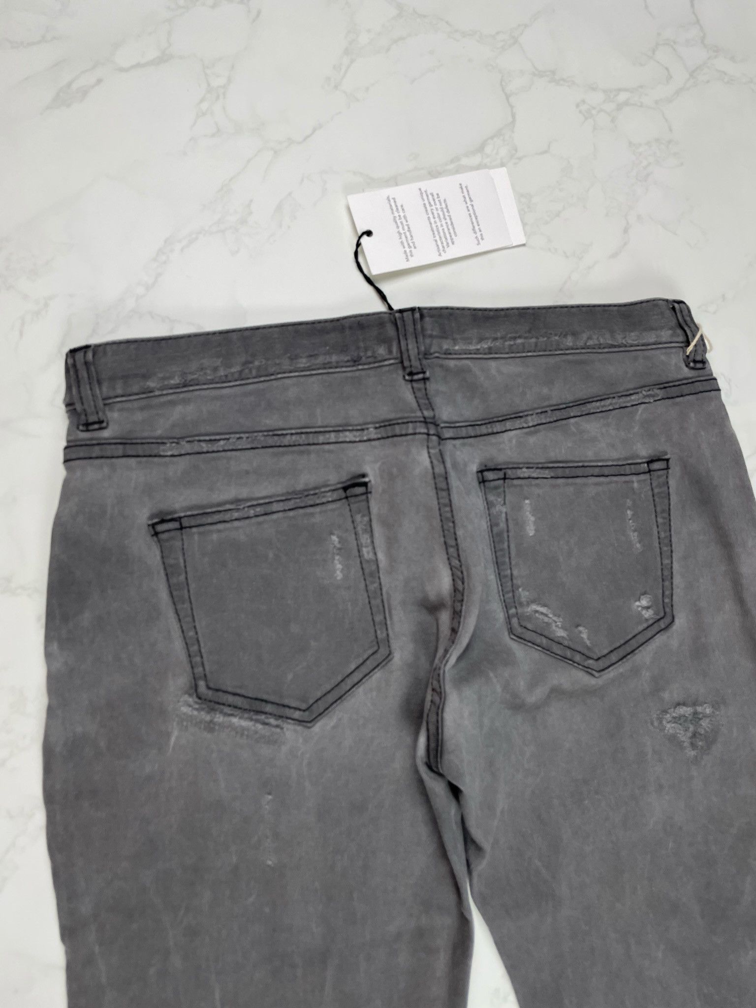 Faith Connexion 🔥85% OFF🔥 [SALE] Faith Connexion Bleach Destroyed Jeans Size US 28 / EU 44 - 10 Thumbnail