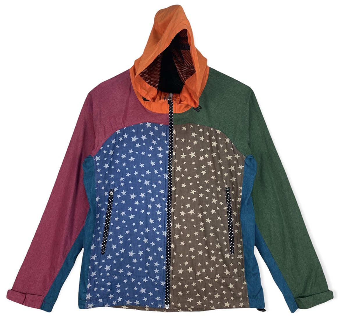 Japanese Brand Windbreaker Jacket Nice Design Size US M / EU 48-50 / 2 - 1 Thumbnail