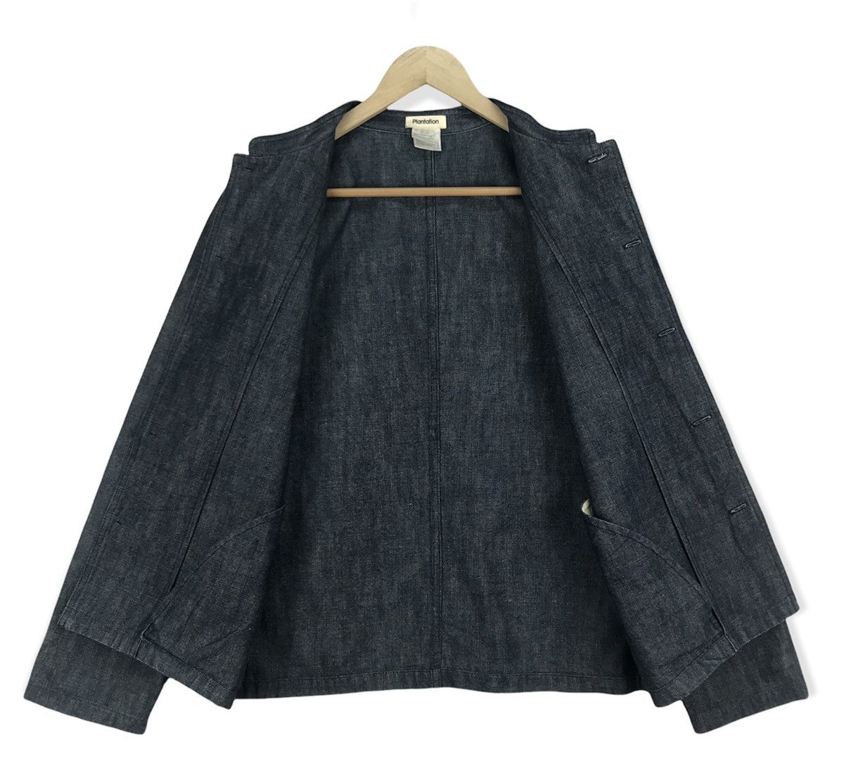 Issey Miyake Issey Miyake Plantation Denim Jacket Size US M / EU 48-50 / 2 - 4 Thumbnail