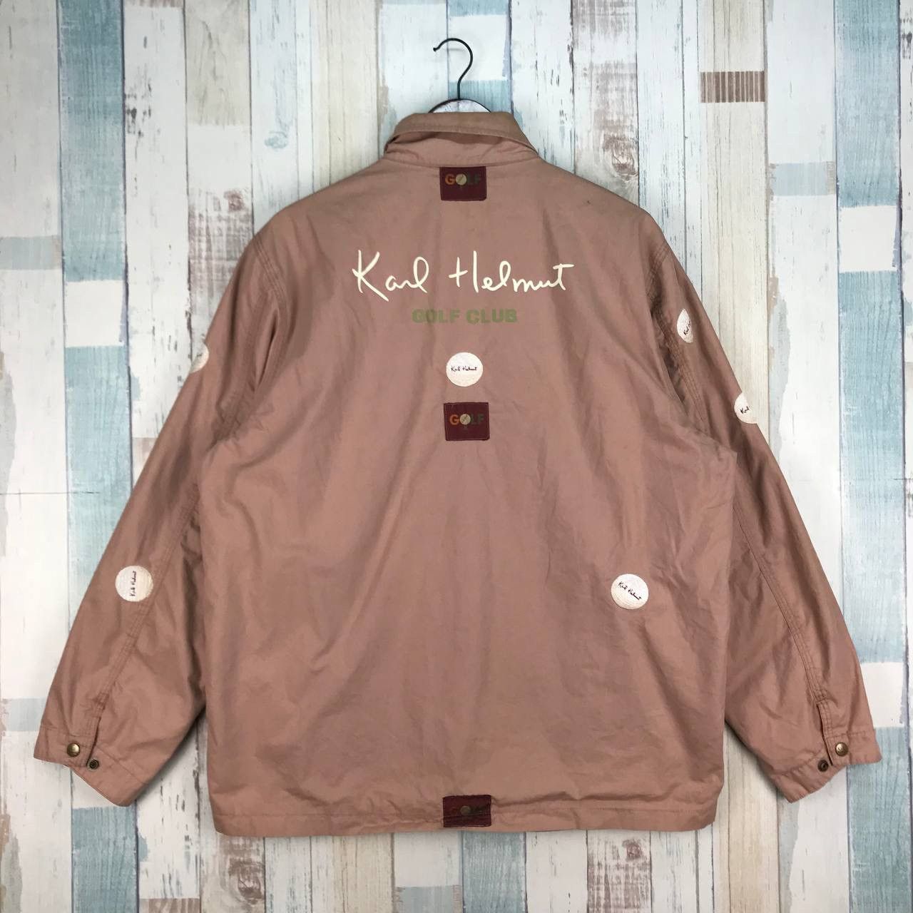 Karl Helmut Vintage Karl Helmut Golf Jacket Size US XL / EU 56 / 4 - 4 Thumbnail