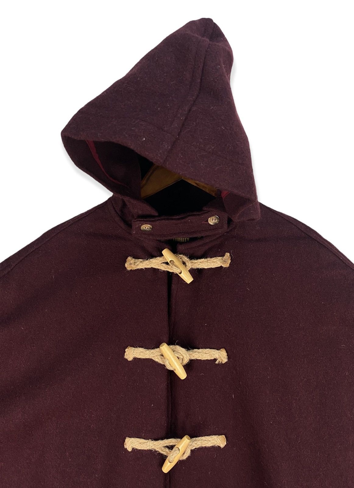 Fidelity Wool Cape Poncho Hooded By Gerald&Steward Size US S / EU 44-46 / 1 - 2 Thumbnail