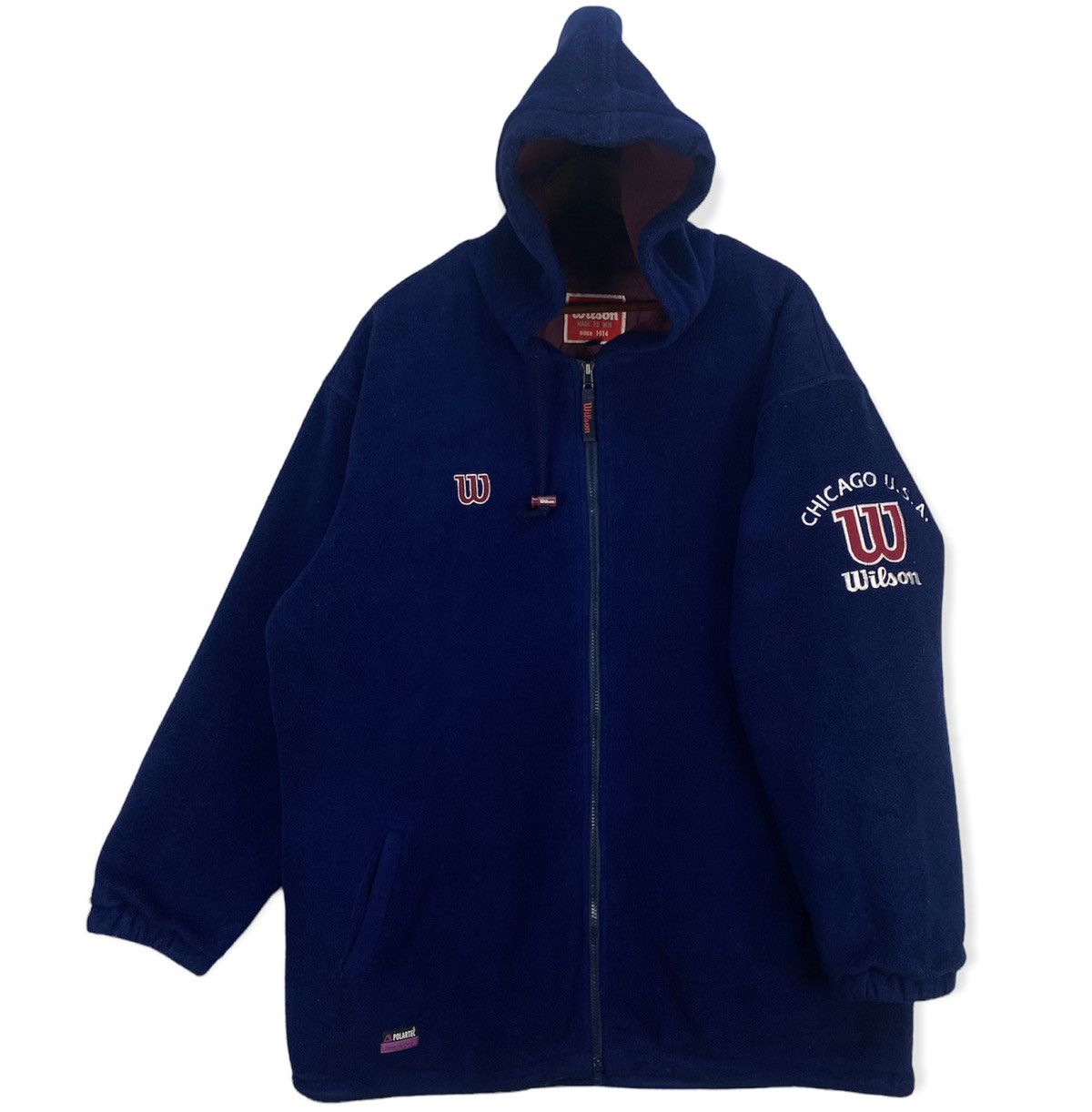 Polartec Vintage Wilson X Polartec Fleece Jacket Size US XXL / EU 58 / 5 - 1 Thumbnail