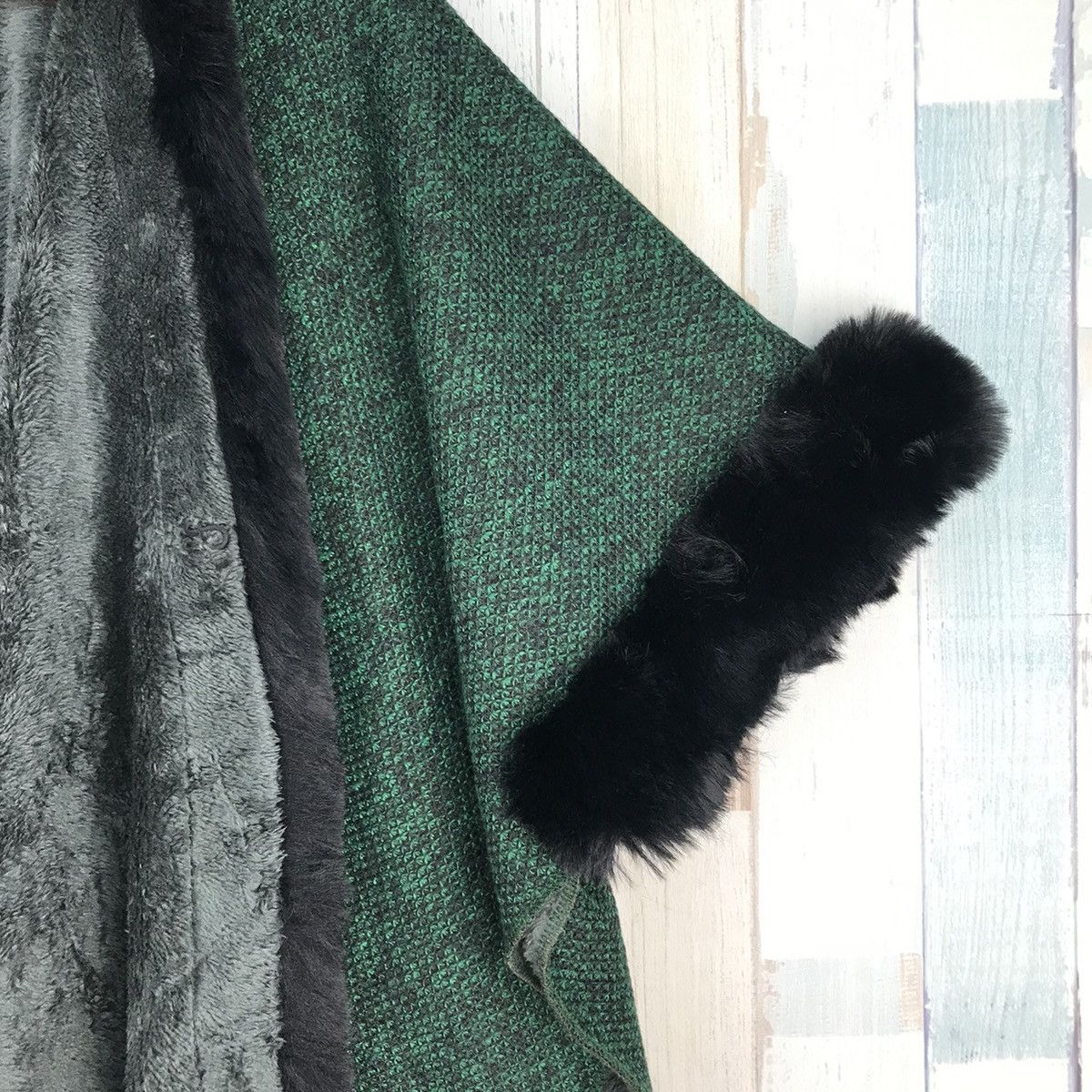 Japanese Brand ❗️HOT❗️Reversible Poncho Nice Design Size US XXL / EU 58 / 5 - 3 Thumbnail