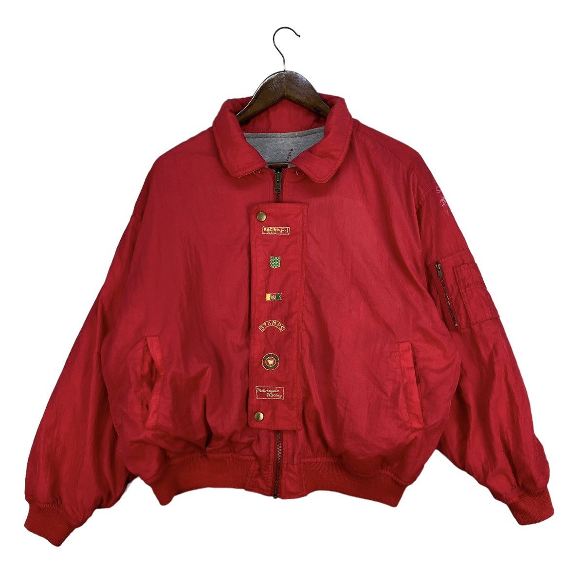 Formula 1 Vintage Laaco Racing Team Riversible Bomber Jacket Size US M / EU 48-50 / 2 - 1 Thumbnail