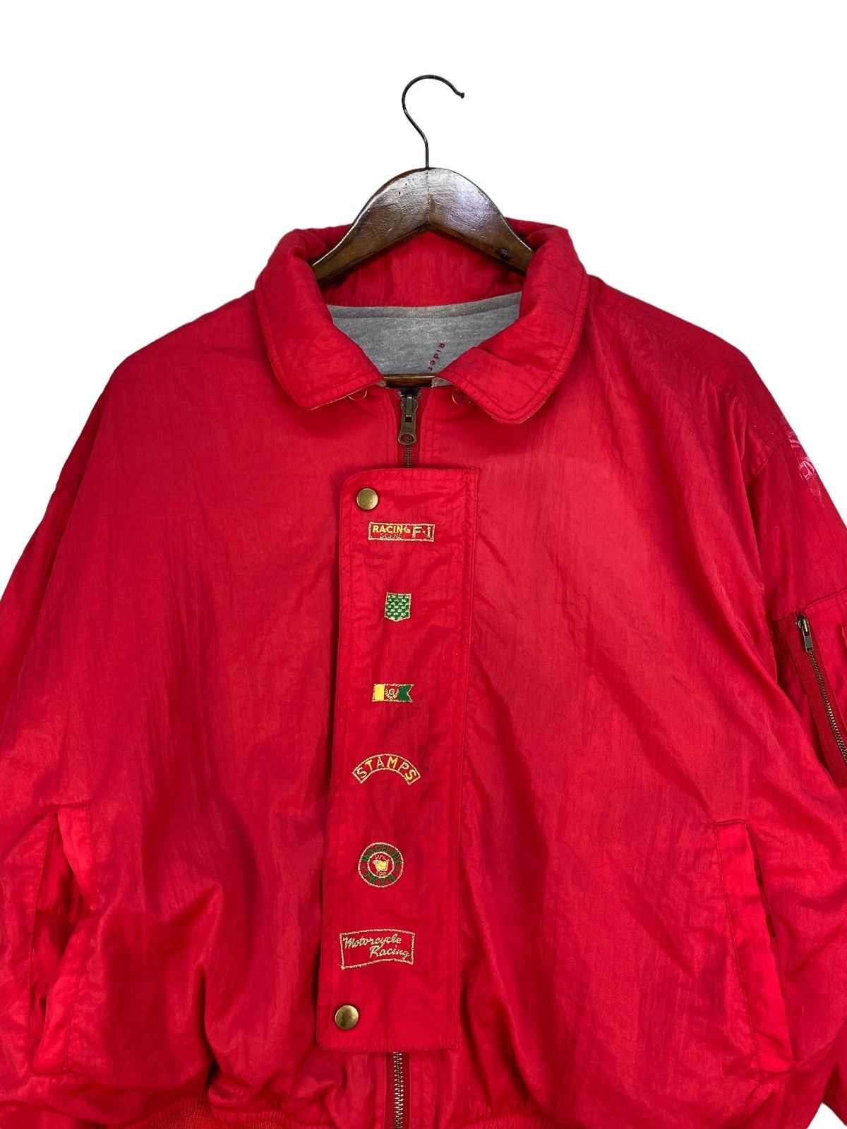 Formula 1 Vintage Laaco Racing Team Riversible Bomber Jacket Size US M / EU 48-50 / 2 - 3 Thumbnail