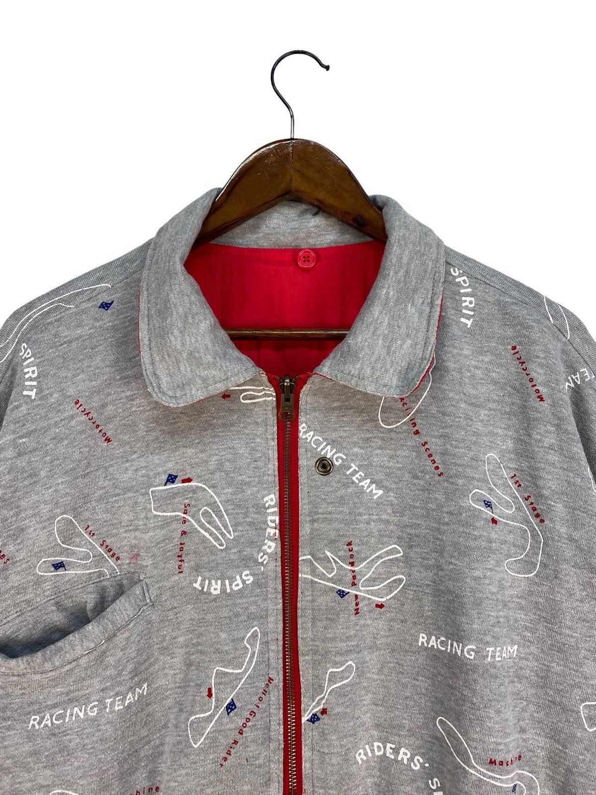 Formula 1 Vintage Laaco Racing Team Riversible Bomber Jacket Size US M / EU 48-50 / 2 - 7 Thumbnail