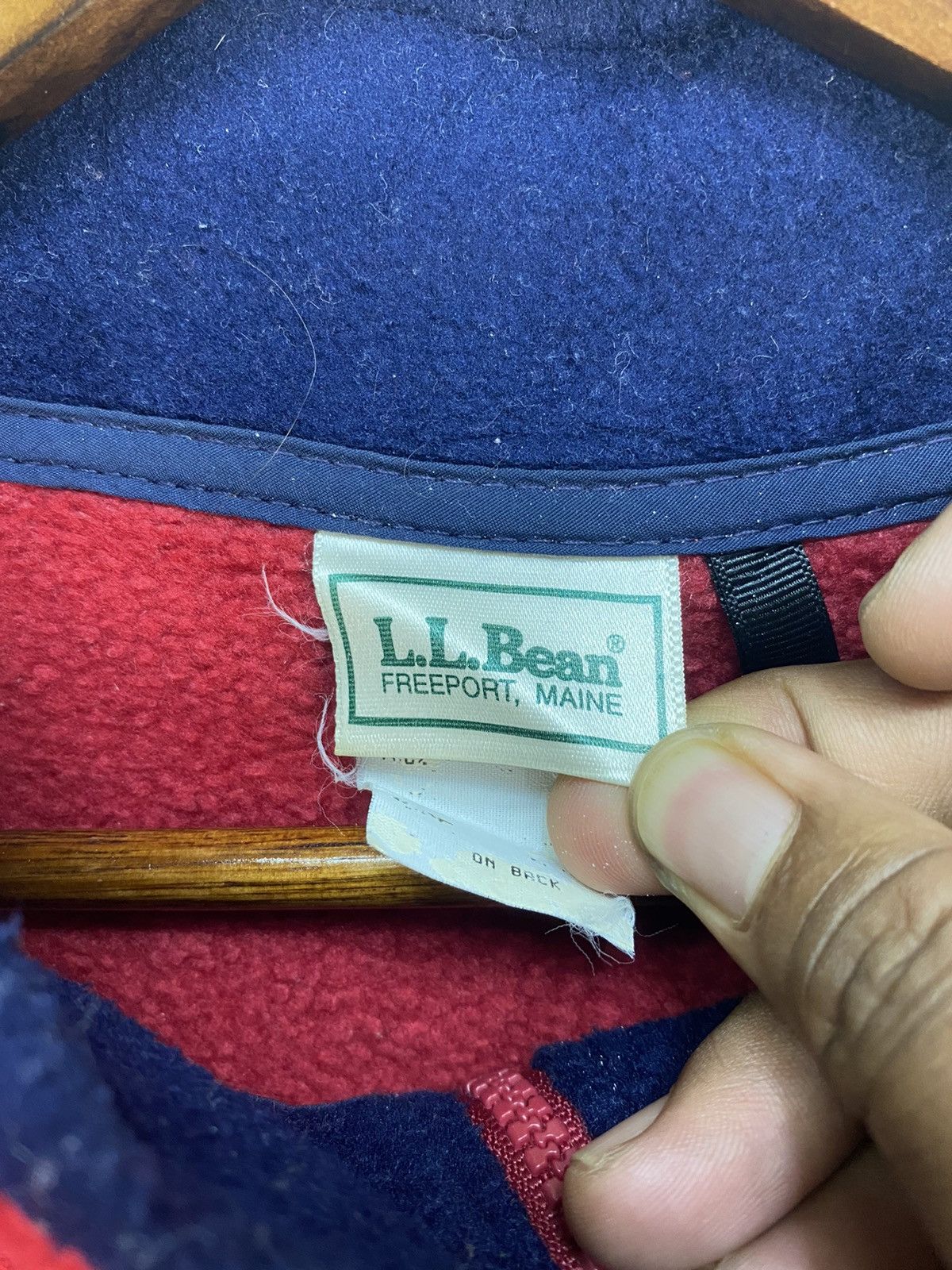 L.L. Bean Vintage L.L.Bean Sherpa Fleece Jacket Size US XL / EU 56 / 4 - 5 Thumbnail