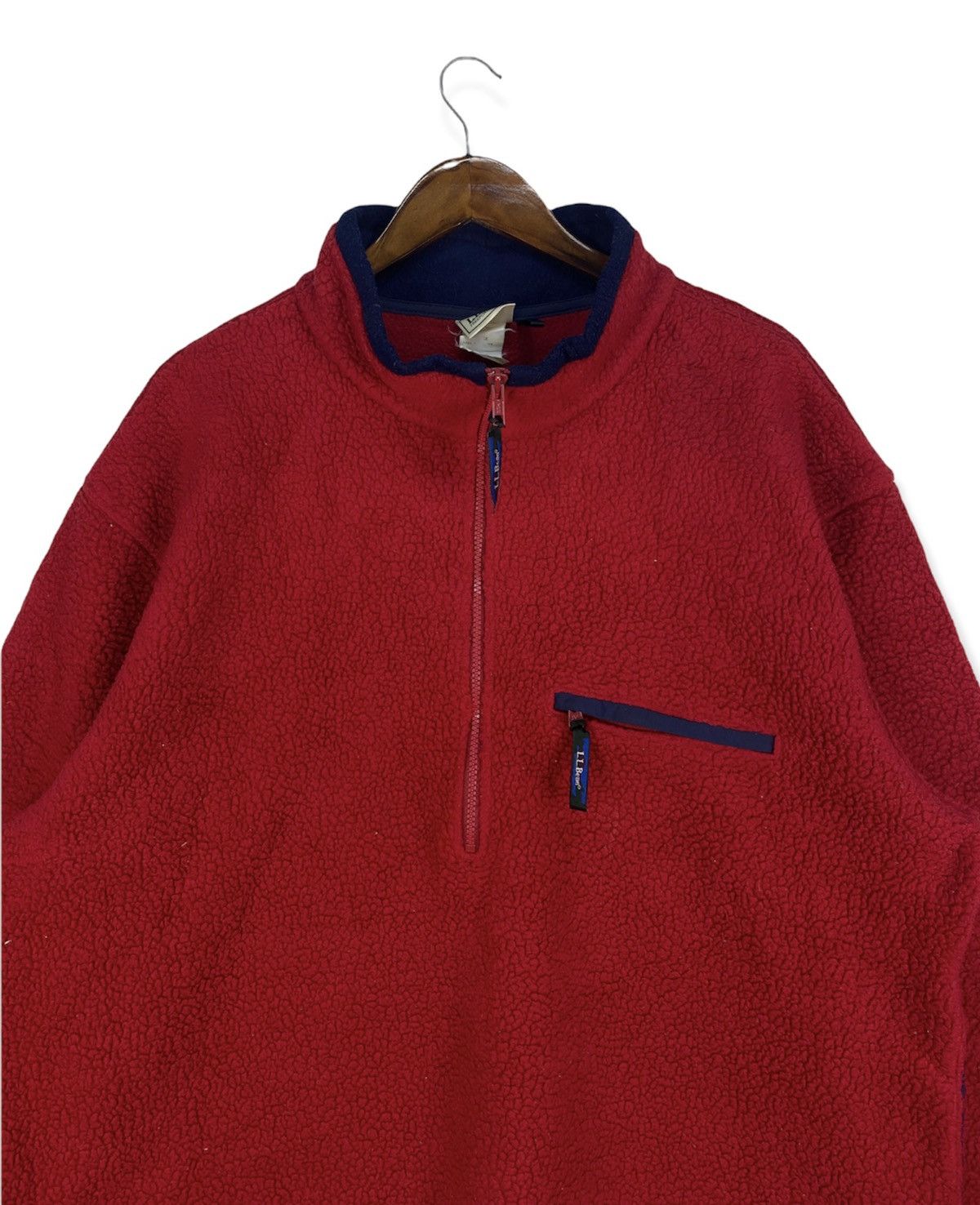 L.L. Bean Vintage L.L.Bean Sherpa Fleece Jacket Size US XL / EU 56 / 4 - 2 Thumbnail