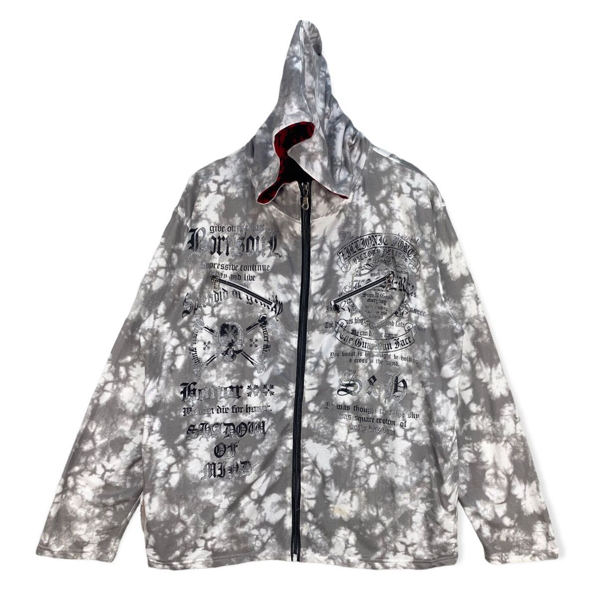Beaumere Skull Zipper Hoodies
