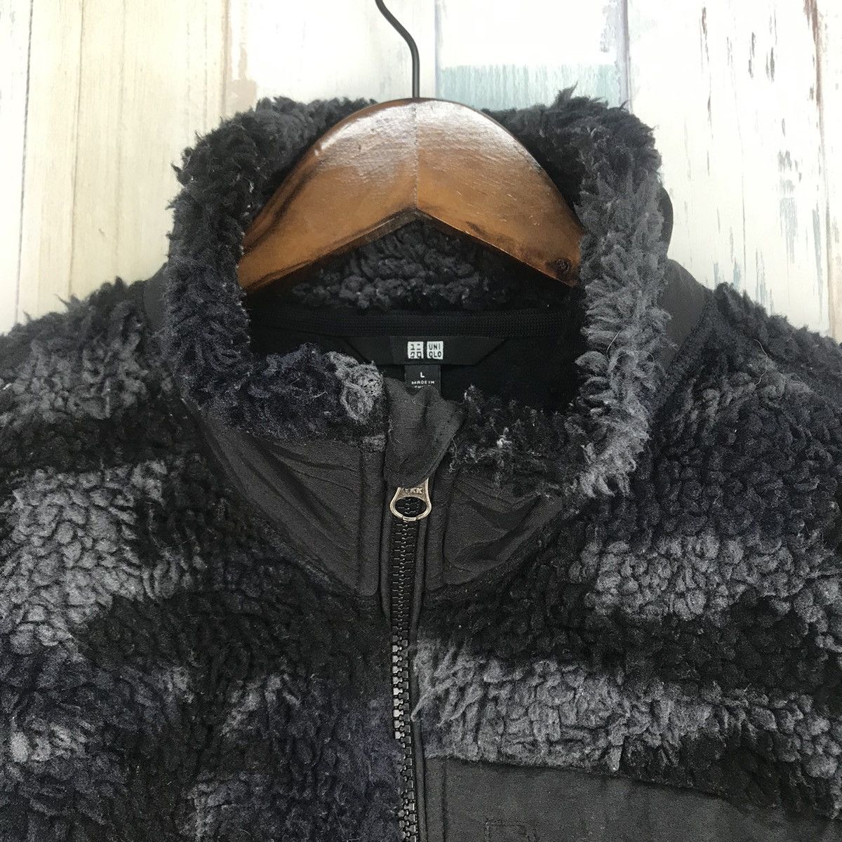 Uniqlo Uniqlo Camoflauge Deep Pile Jacket Size US L / EU 52-54 / 3 - 4 Thumbnail