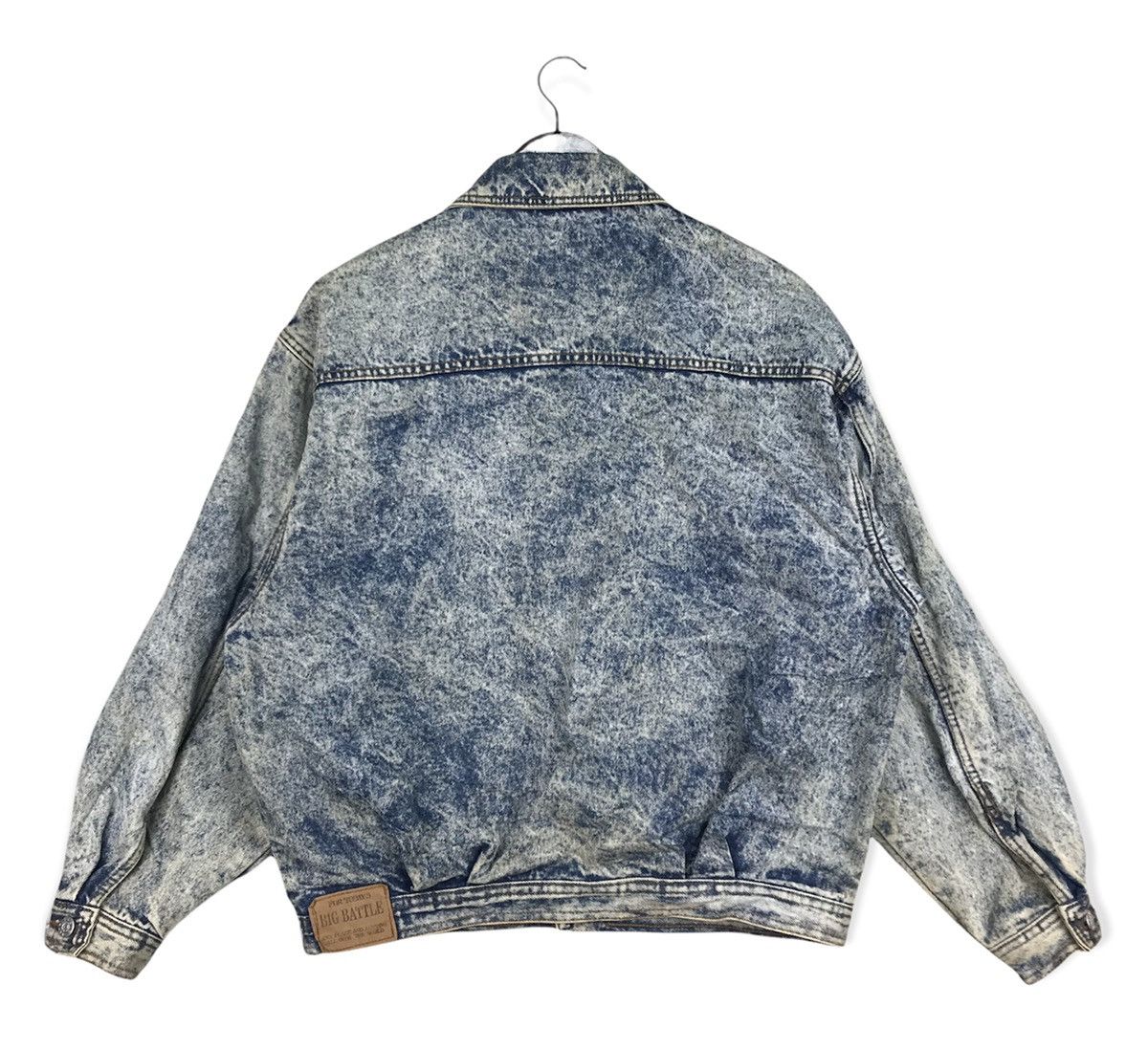 Vintage Vintage Big Battle Stone Wash Trucker Denim Jacket Size US M / EU 48-50 / 2 - 4 Thumbnail