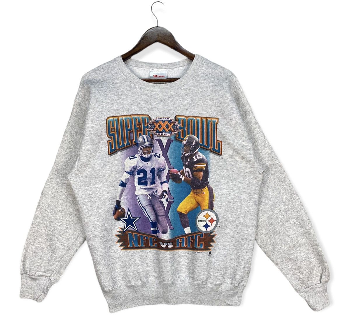 Vintage 90s Pittsburgh Steelers Super Bowl Sweatshirt