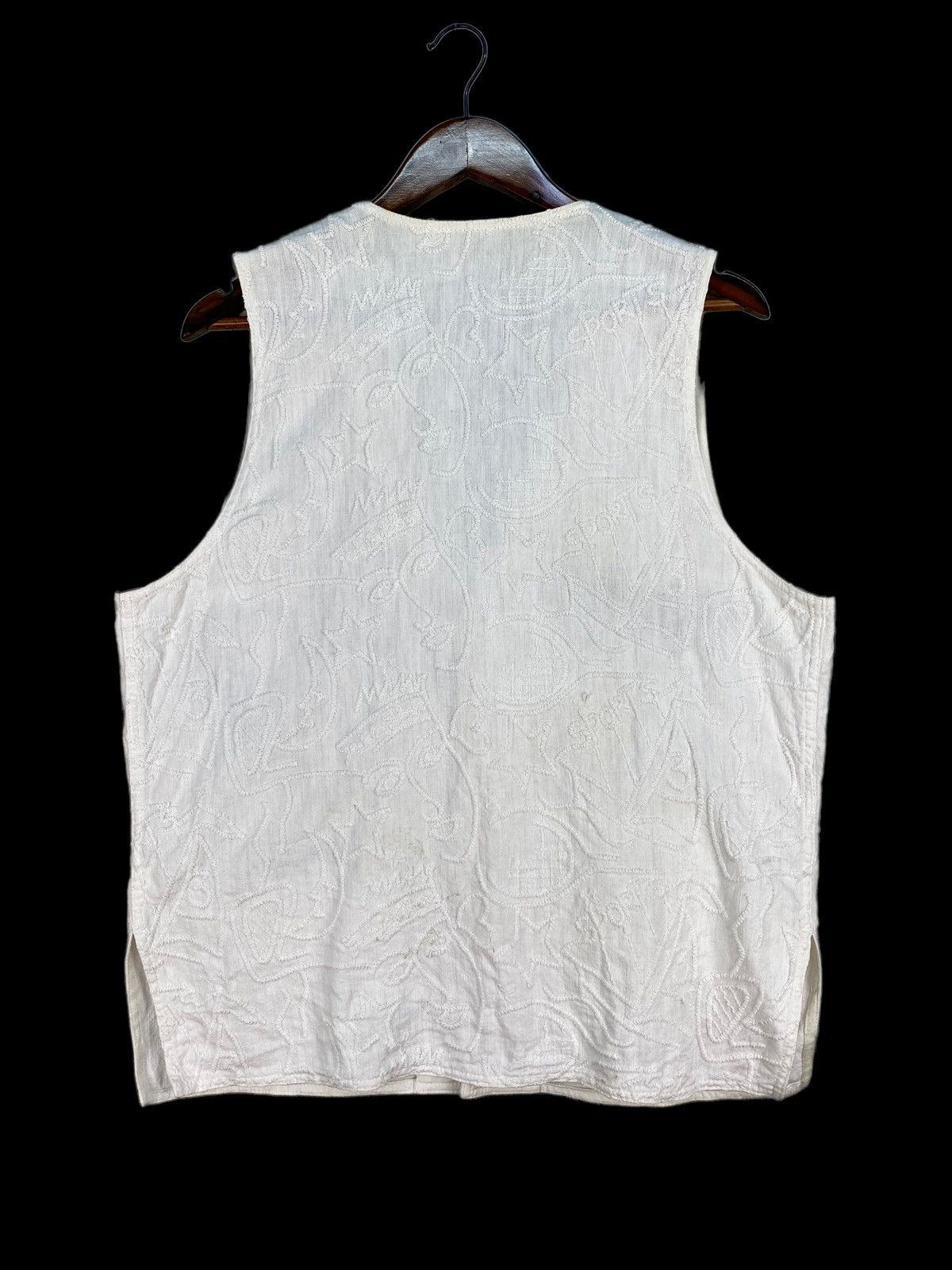 Jean Charles De Castelbajac ❗️HOT❗️Vintage Castelbajac Sport Vest Nice Design Size US M / EU 48-50 / 2 - 2 Thumbnail