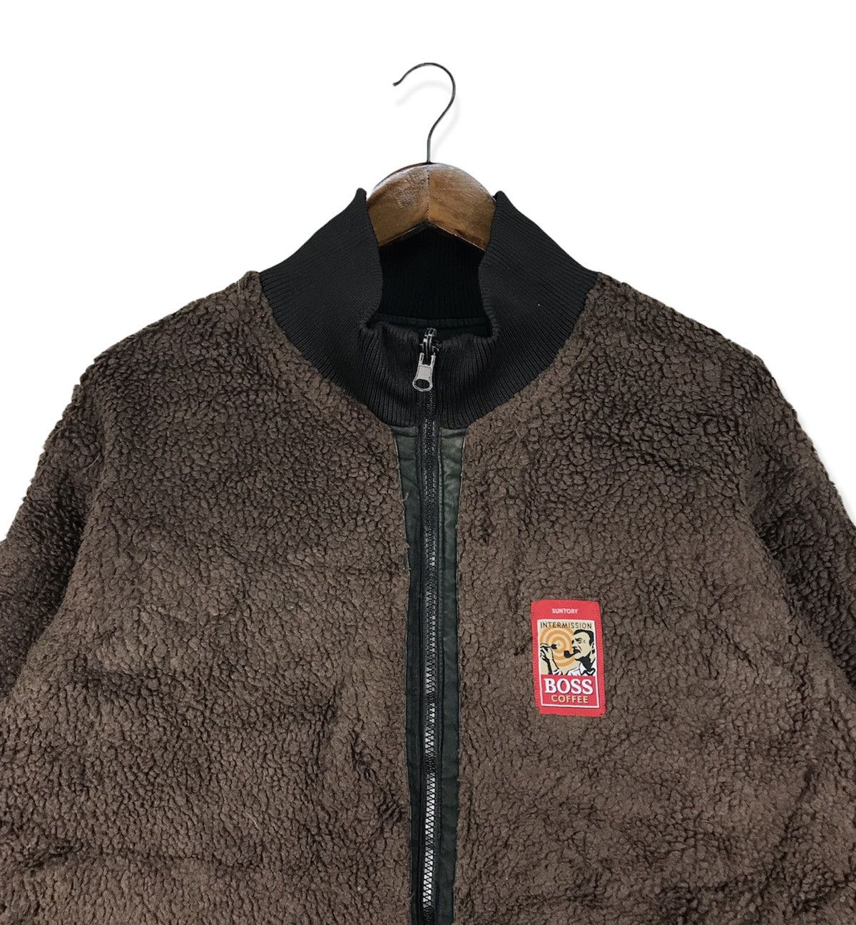Japanese Brand Vintage Suntory Coffee Boss Reversible Bomber Jacket Size US XL / EU 56 / 4 - 2 Thumbnail
