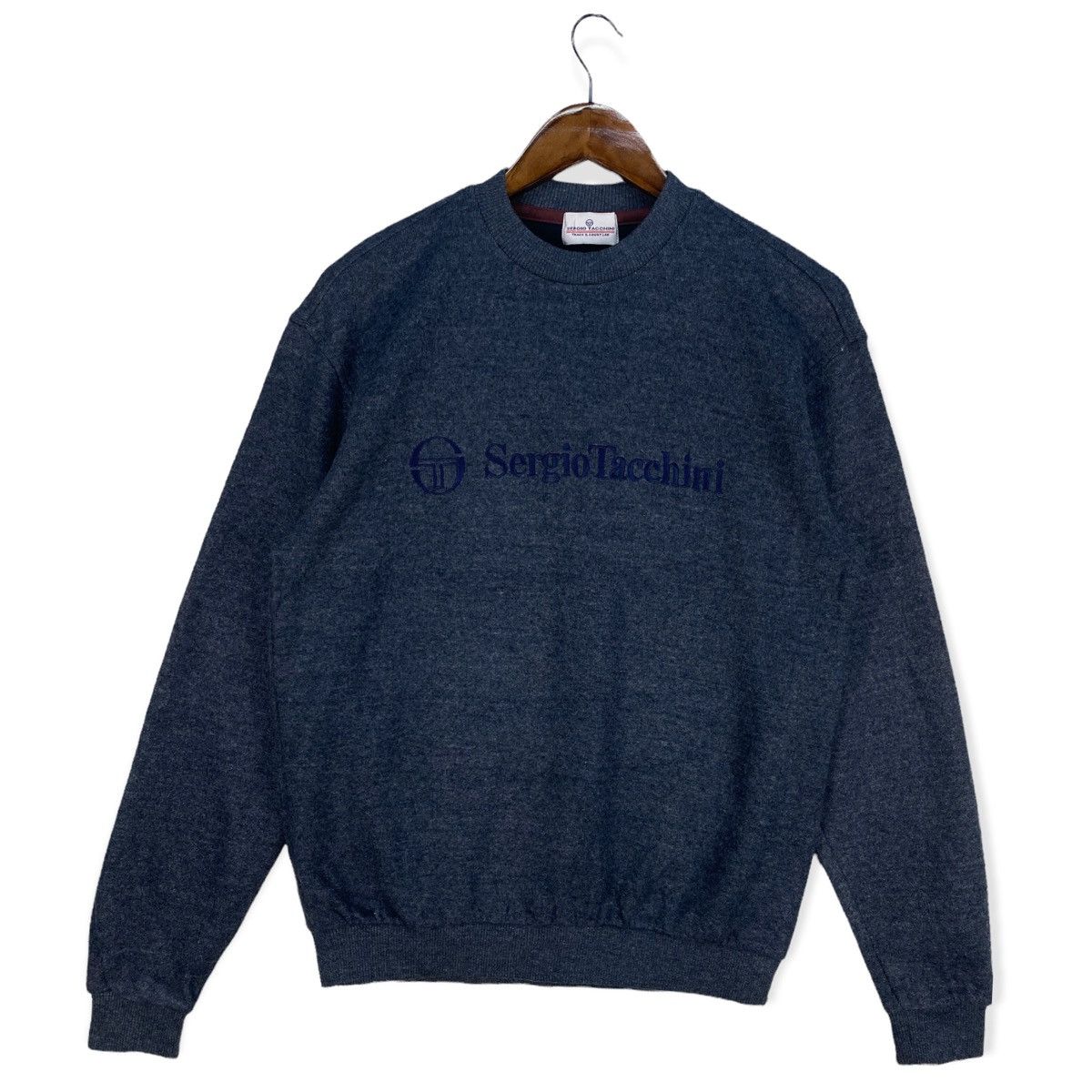 Sergio Tacchini Sergio Tacchini Spellout Sweatshirt Size US M / EU 48-50 / 2 - 1 Thumbnail